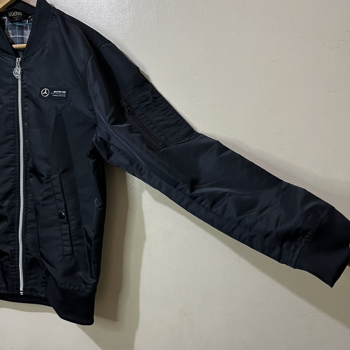 Formula 1 AMG F1 Team - Mercedes Benz by Stitchd Bomber Jacket Size US S / EU 44-46 / 1 - 5 Thumbnail