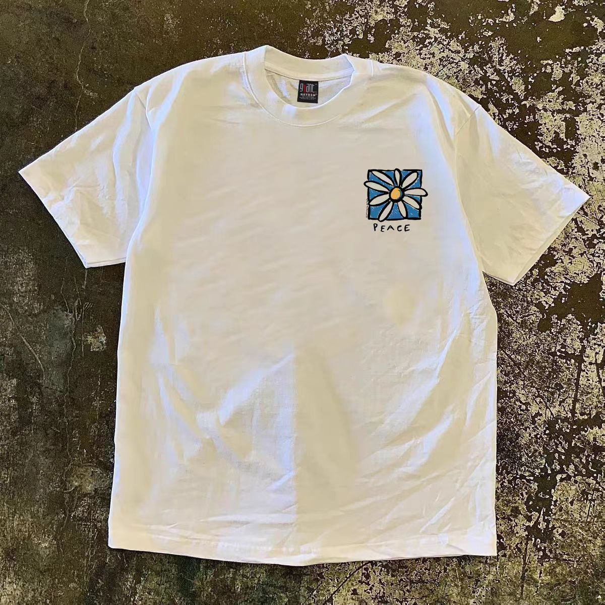 Japanese Brand × Vintage Washed vintage distressed floral printed cotton tee Size US L / EU 52-54 / 3 - 2 Thumbnail