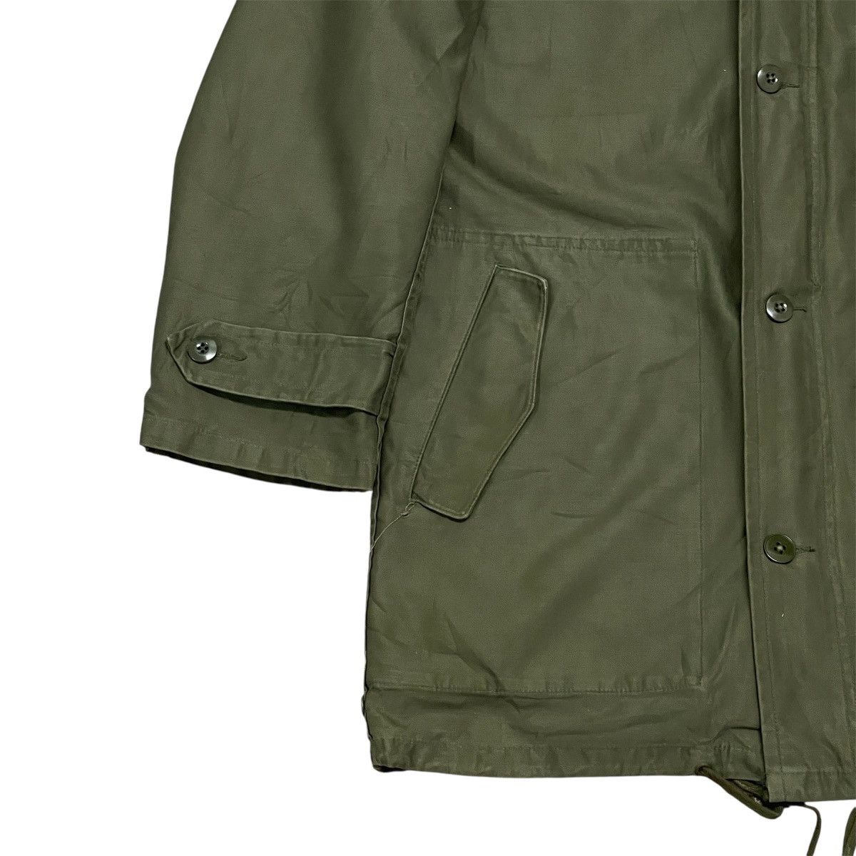 Vintage Vintage 80s German Army Military Issue Field Parka Jacket Size US XL / EU 56 / 4 - 4 Thumbnail