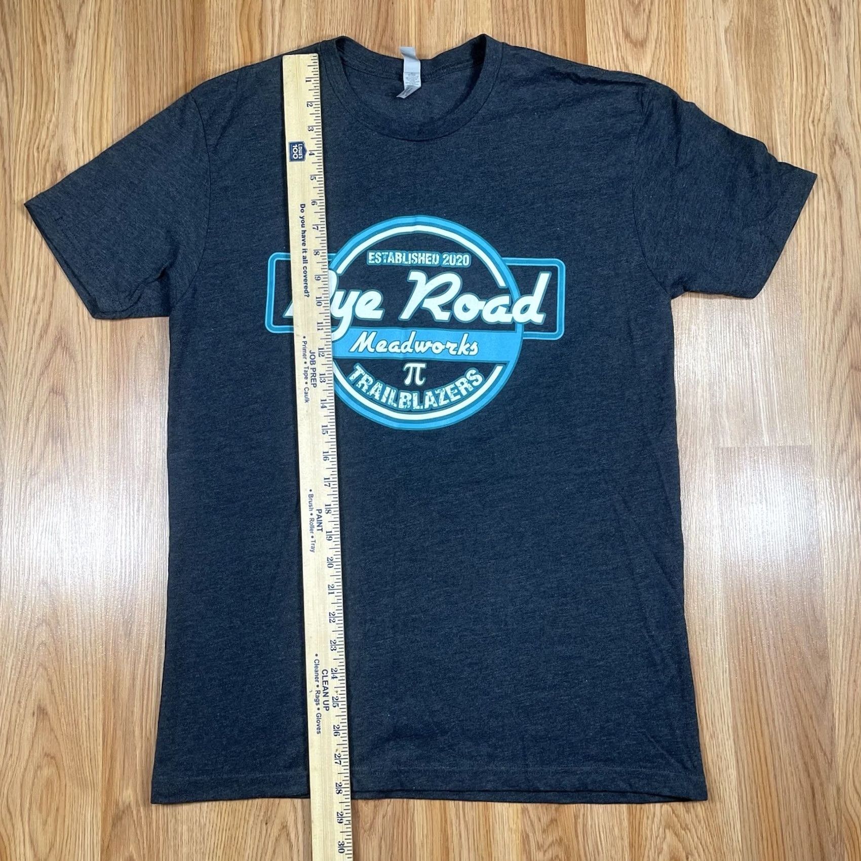Next Level Next Level T-Shirt Mens M Medium Gray CrewNeck Pye Road Meadworks Trailblazer Size US M / EU 48-50 / 2 - 3 Thumbnail