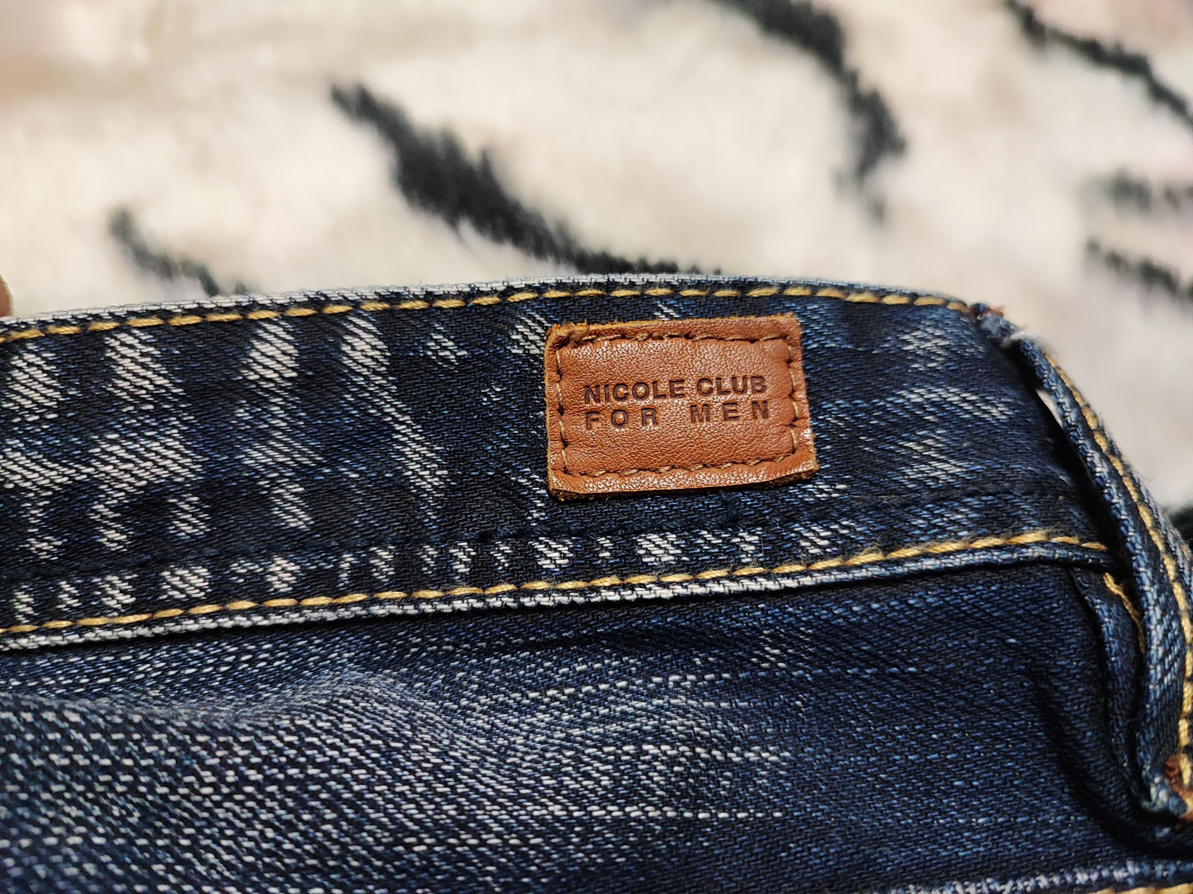 If Six Was Nine Nicole Club Distress Jeans Size US 30 / EU 46 - 18 Thumbnail
