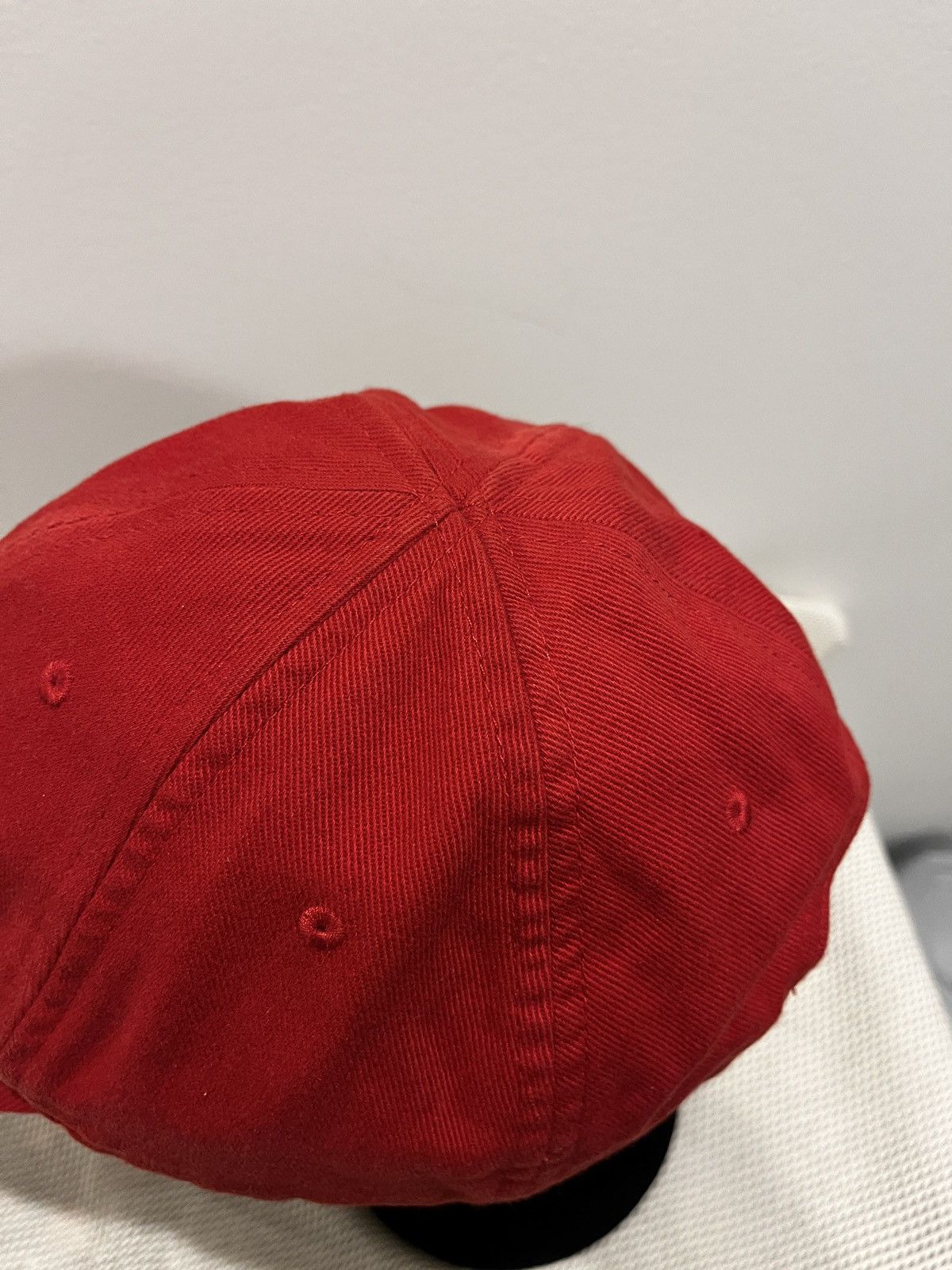 Balenciaga Balenciaga Red Front Logo Hat (unisex) Size ONE SIZE - 8 Thumbnail