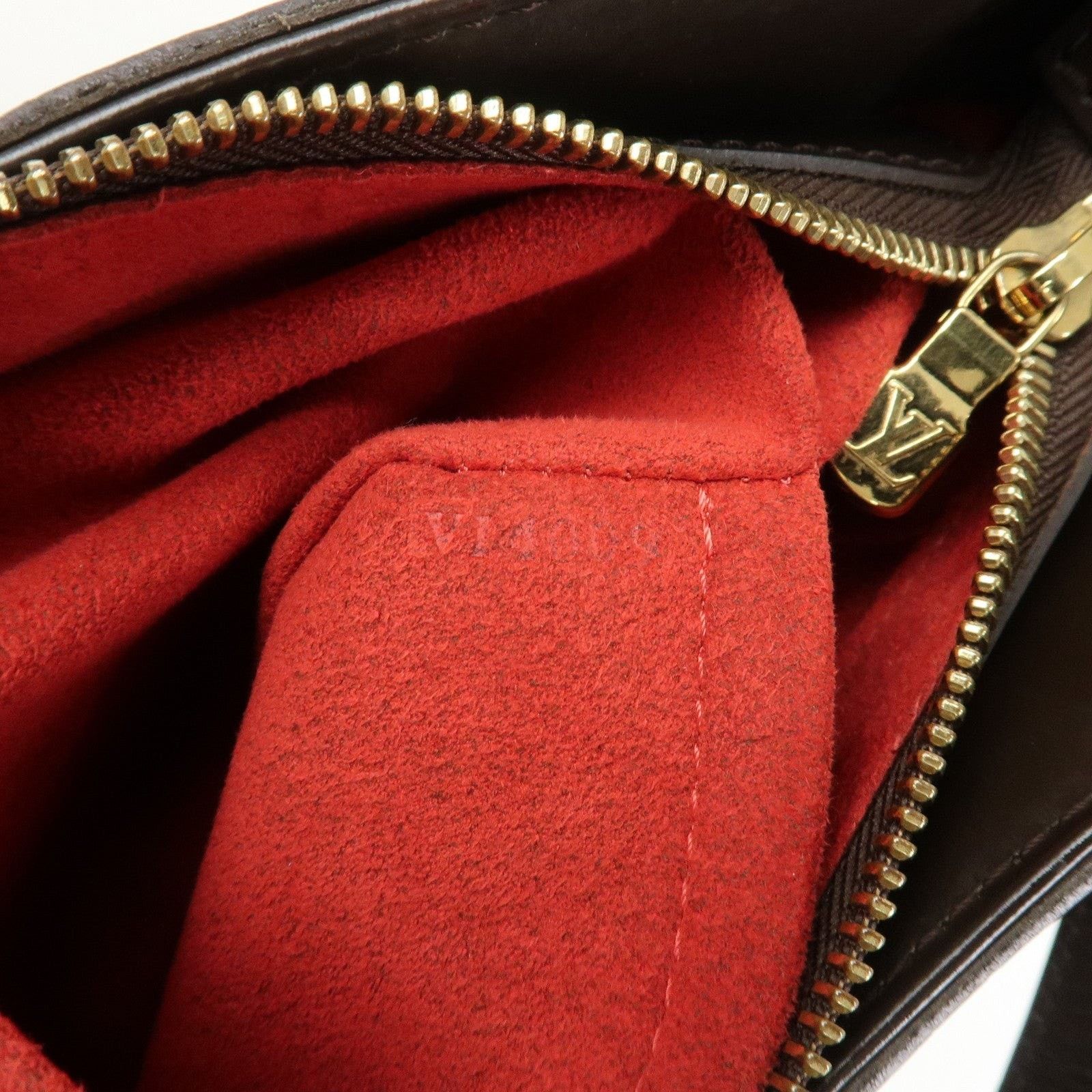 Louis Vuitton Louis Vuitton Damier Sistina MM Coated Canvas Shoulder Bag Size ONE SIZE - 8 Thumbnail