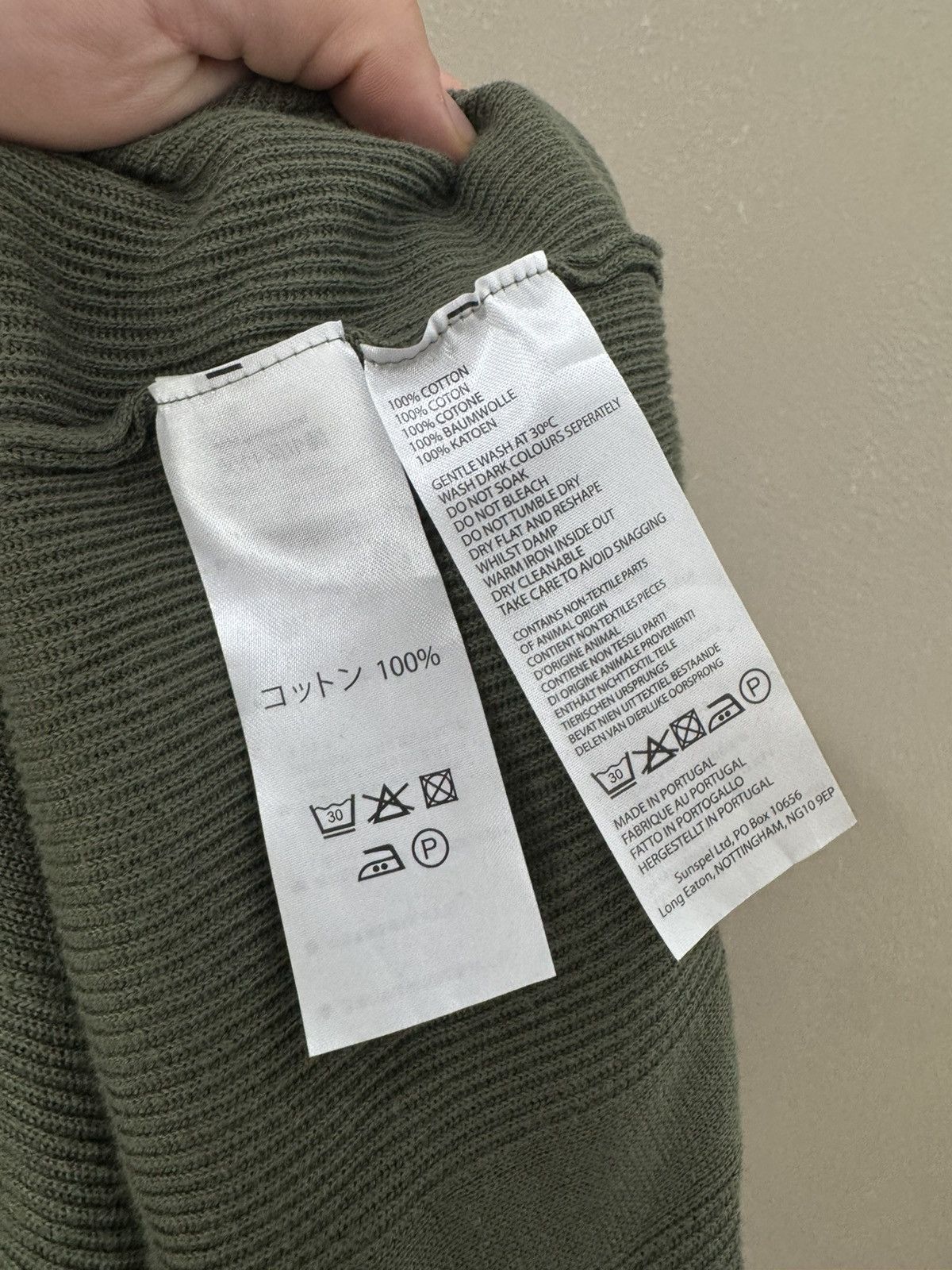 Sunspel Sunspel Designer Luxury Cotton Cardigan Sweater Size US M / EU 48-50 / 2 - 4 Thumbnail