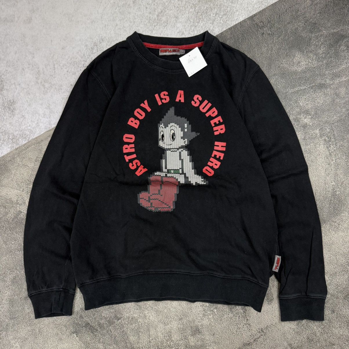 Japanese Brand ASTRO BOY by Tezuka Productions cartoon black sweatshirt Size US L / EU 52-54 / 3 - 1 Thumbnail