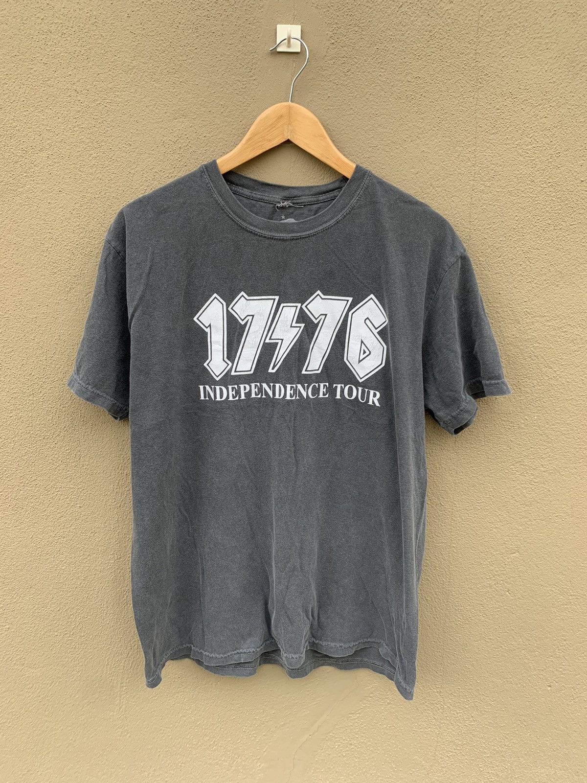 Thrashed Faded 1776 Alternative rock band tour Tshirt
