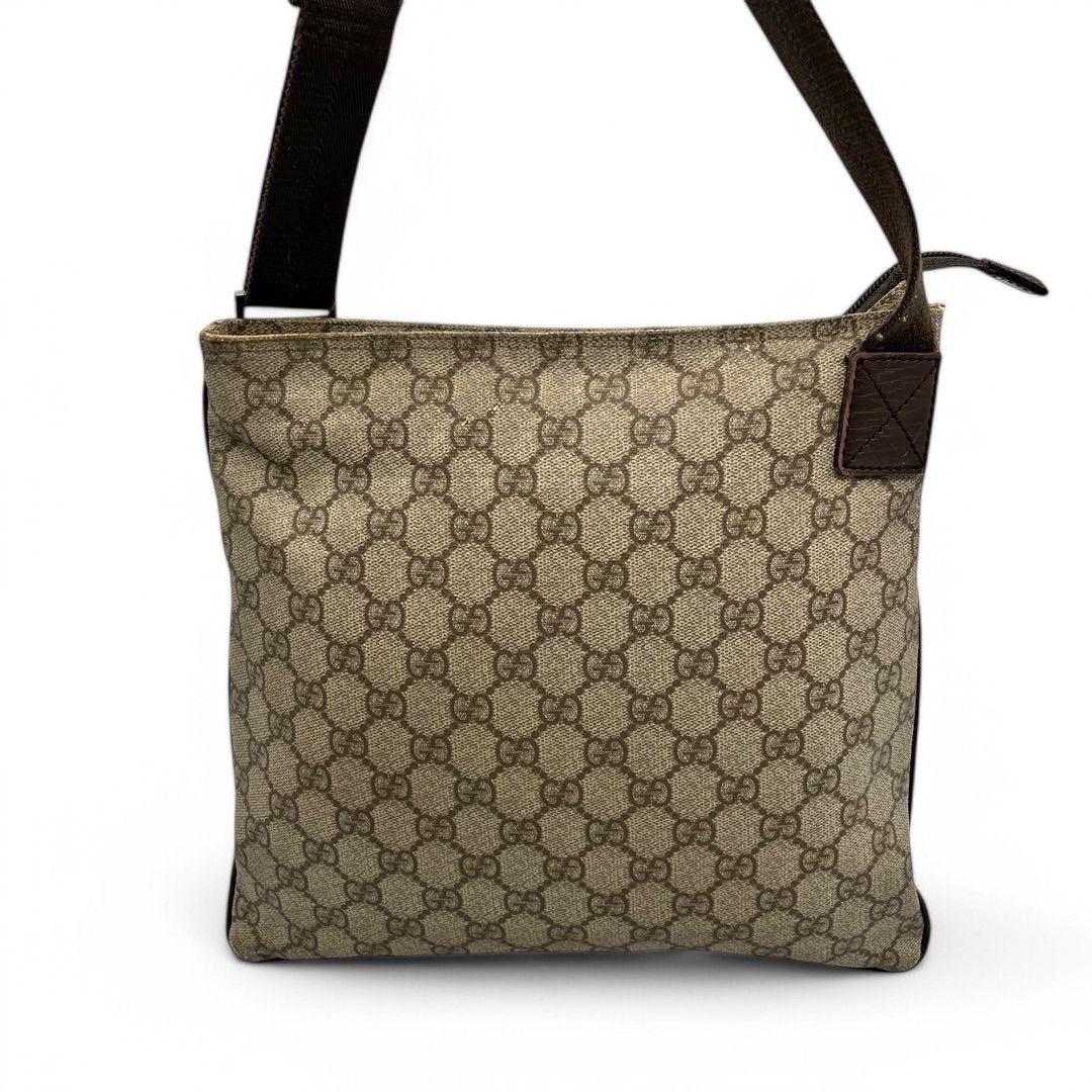 Gucci Gucci - Sherry Crossbody Shoulder Bag GG Beige Brown Size ONE SIZE - 3 Thumbnail