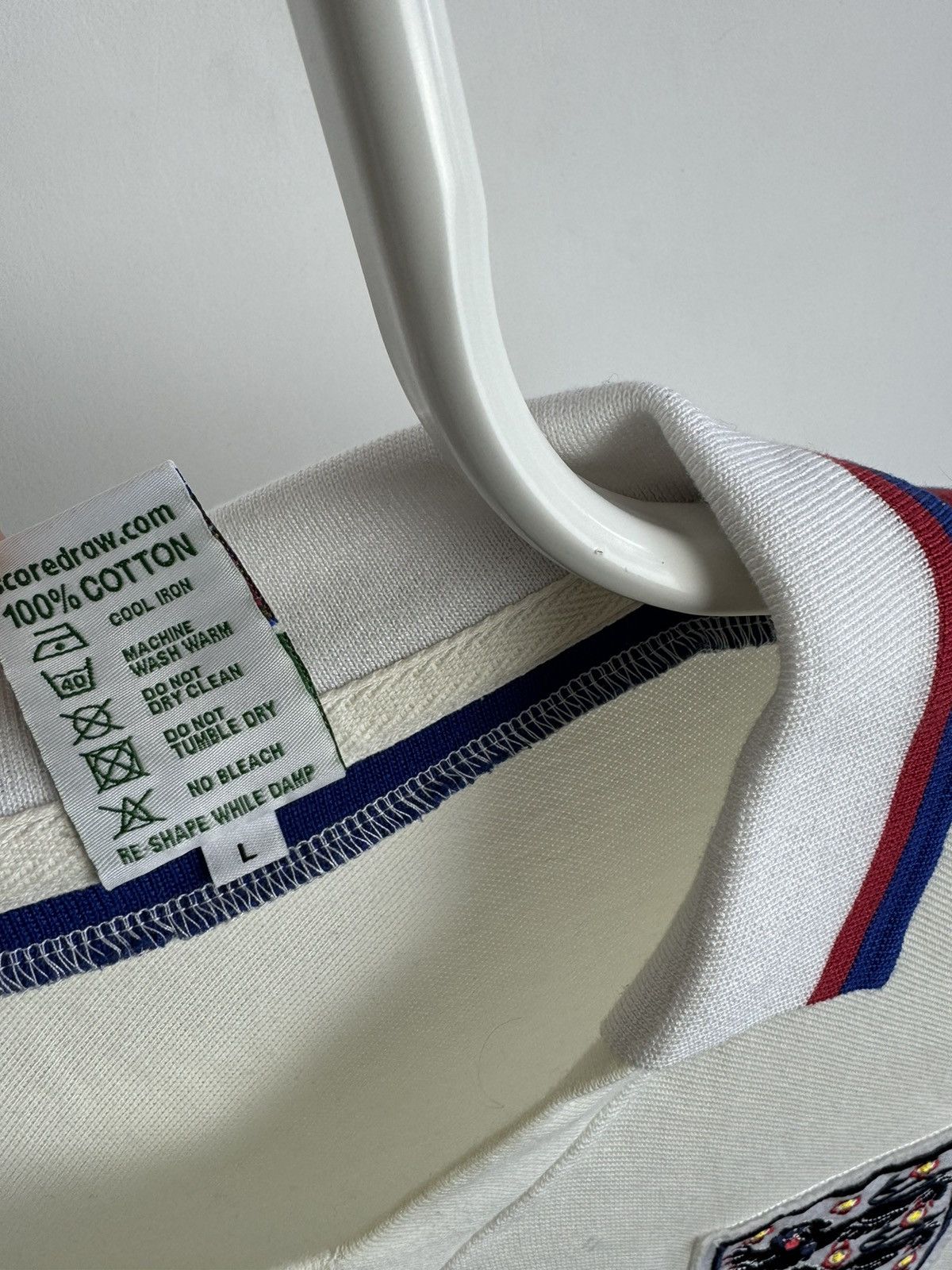 Vintage Vintage Score Draw Official Retro England 1974-1980 Shirt Size US L / EU 52-54 / 3 - 3 Thumbnail