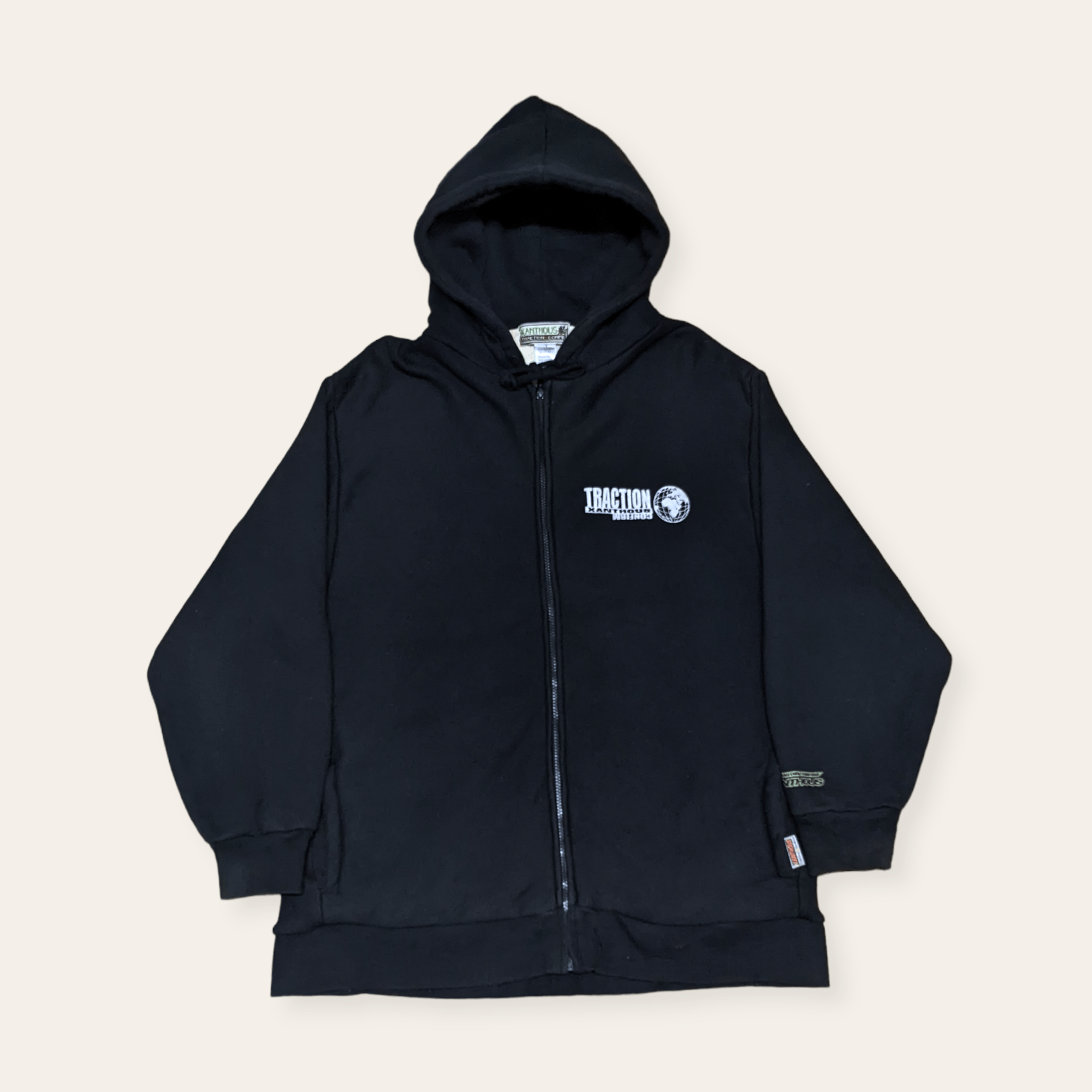 Japanese Brand × Vintage Vintage Japanese Streetwear Xanthous Zipped Hoodie Size US L / EU 52-54 / 3 - 2 Thumbnail