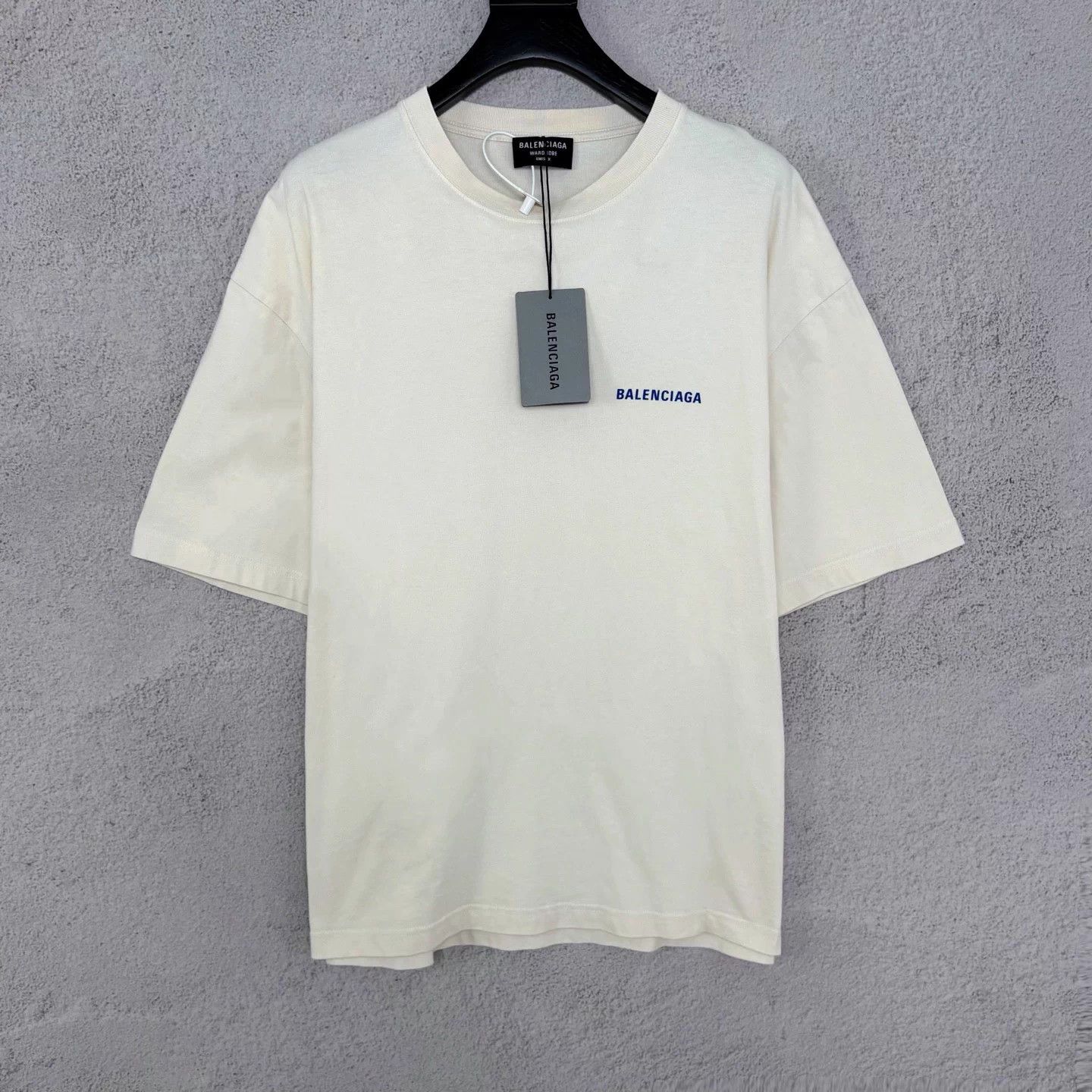 Balenciaga BALENCIAGA front-back logo print short sleeve T-shirt Size US M / EU 48-50 / 2 - 1 Thumbnail