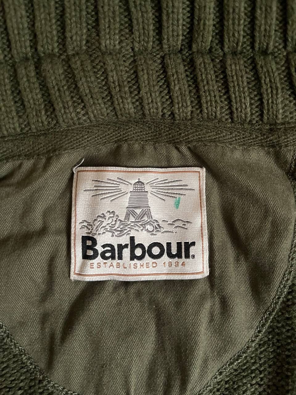 Barbour × Vintage Barbour Full Zip Vintage Sweater Size S Size US S / EU 44-46 / 1 - 11 Thumbnail