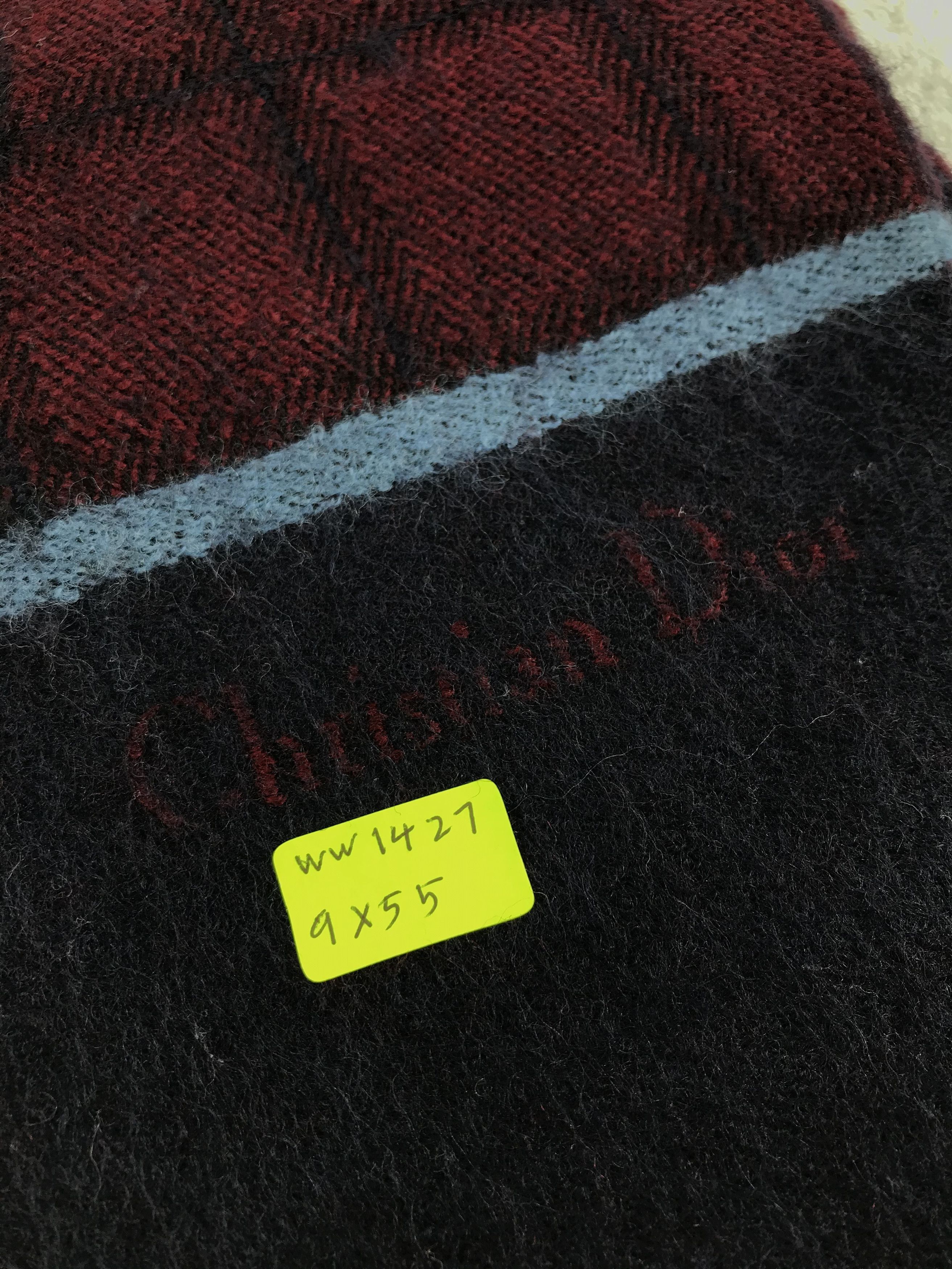 Vintage Christian Dior Scarf / Muffler / Neckwear - WW1427 Size ONE SIZE - 4 Thumbnail