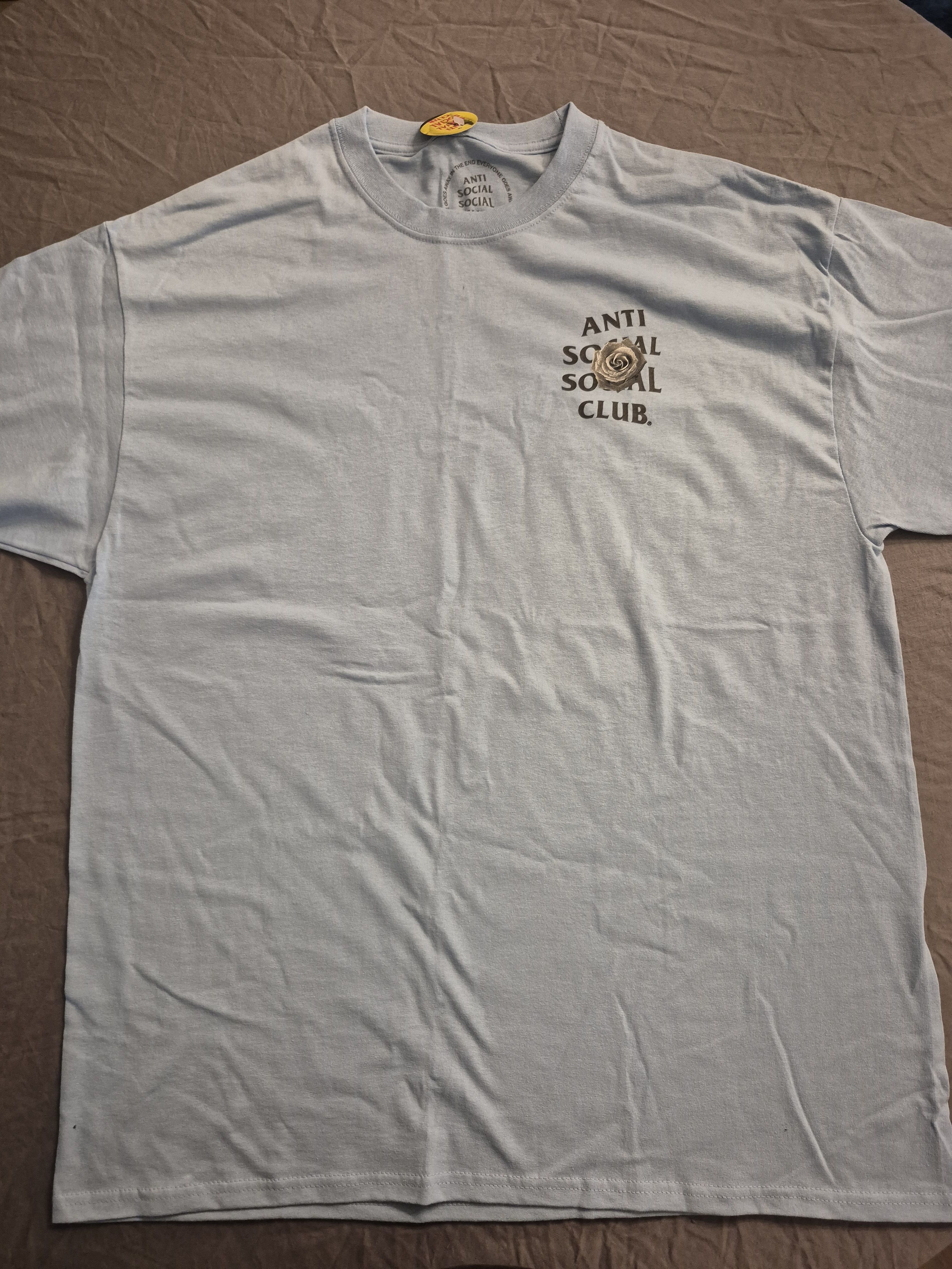 Anti Social Social Club Anti Social Social Club Size XL Light Blue Tee BNWT Size US XL / EU 56 / 4 - 1 Thumbnail