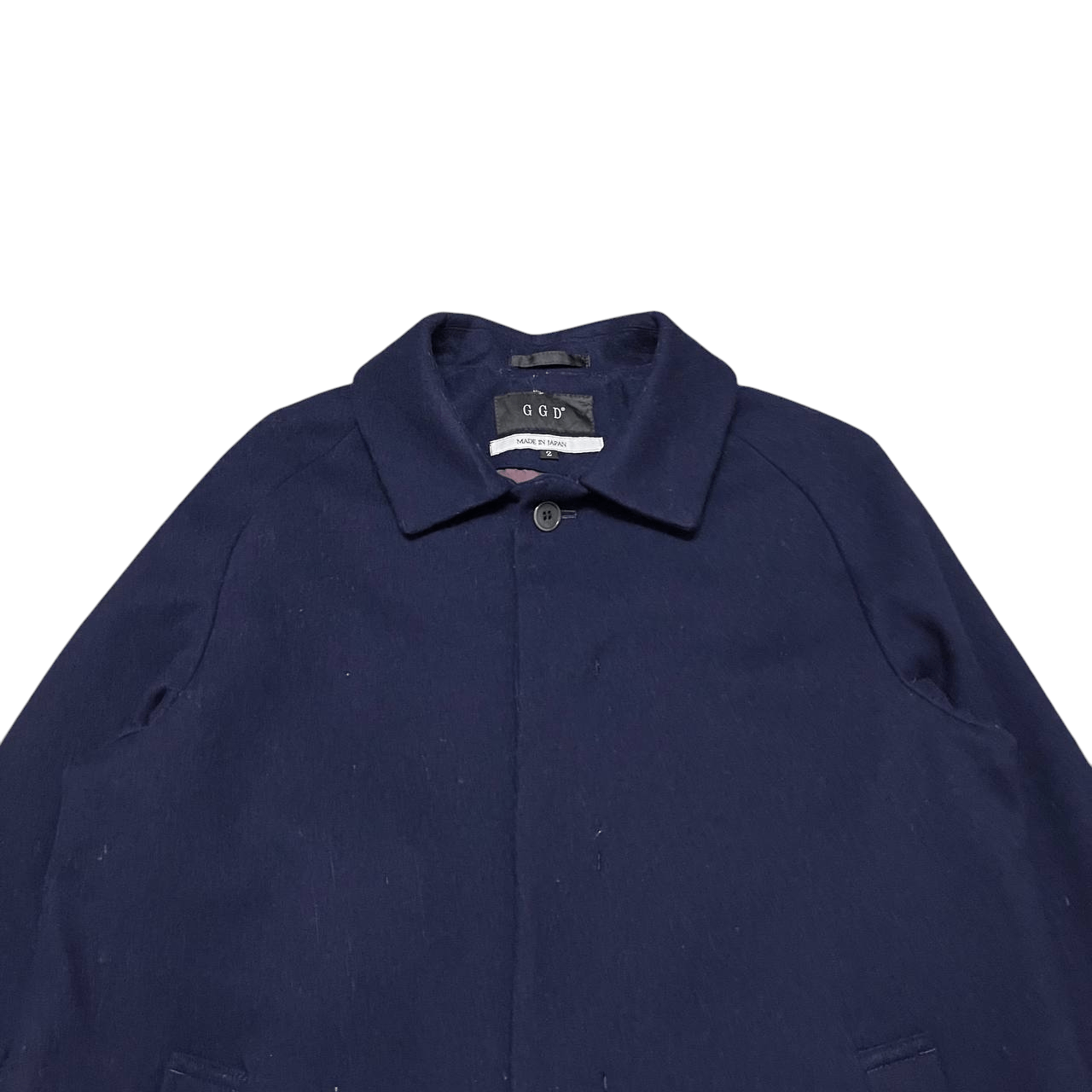 Japanese Brand AW18 GGD Grand Global Design Wool Long Coat Size US M / EU 48-50 / 2 - 2 Thumbnail