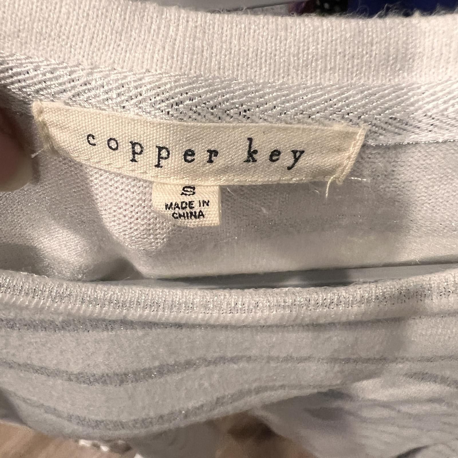 Other Copper Key Women's Long Sleeve Striped Top Size S Size S / US 4 / IT 40 - 3 Thumbnail
