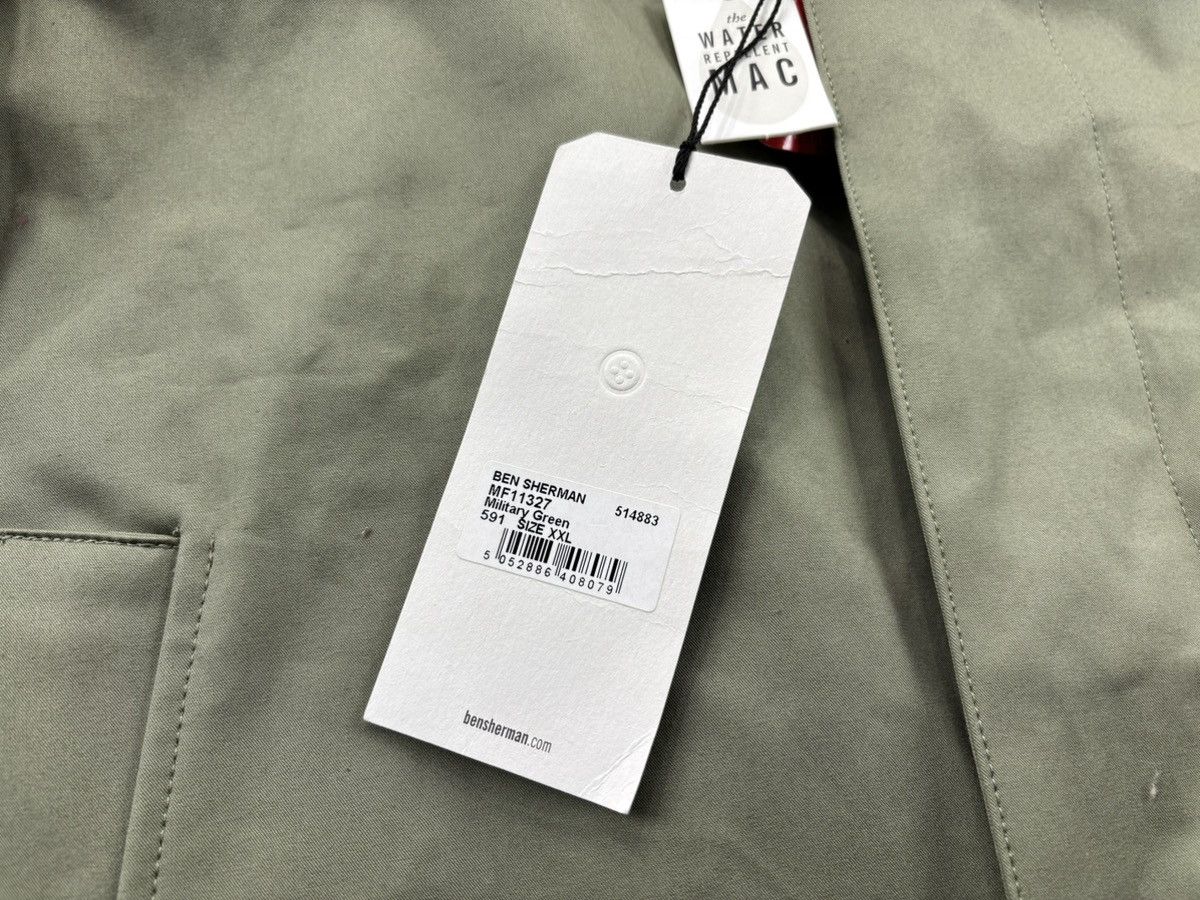 Ben Sherman × Designer Mens waterproof coat Ben Sherman Size XXL Color Green Size US XXL / EU 58 / 5 - 6 Thumbnail