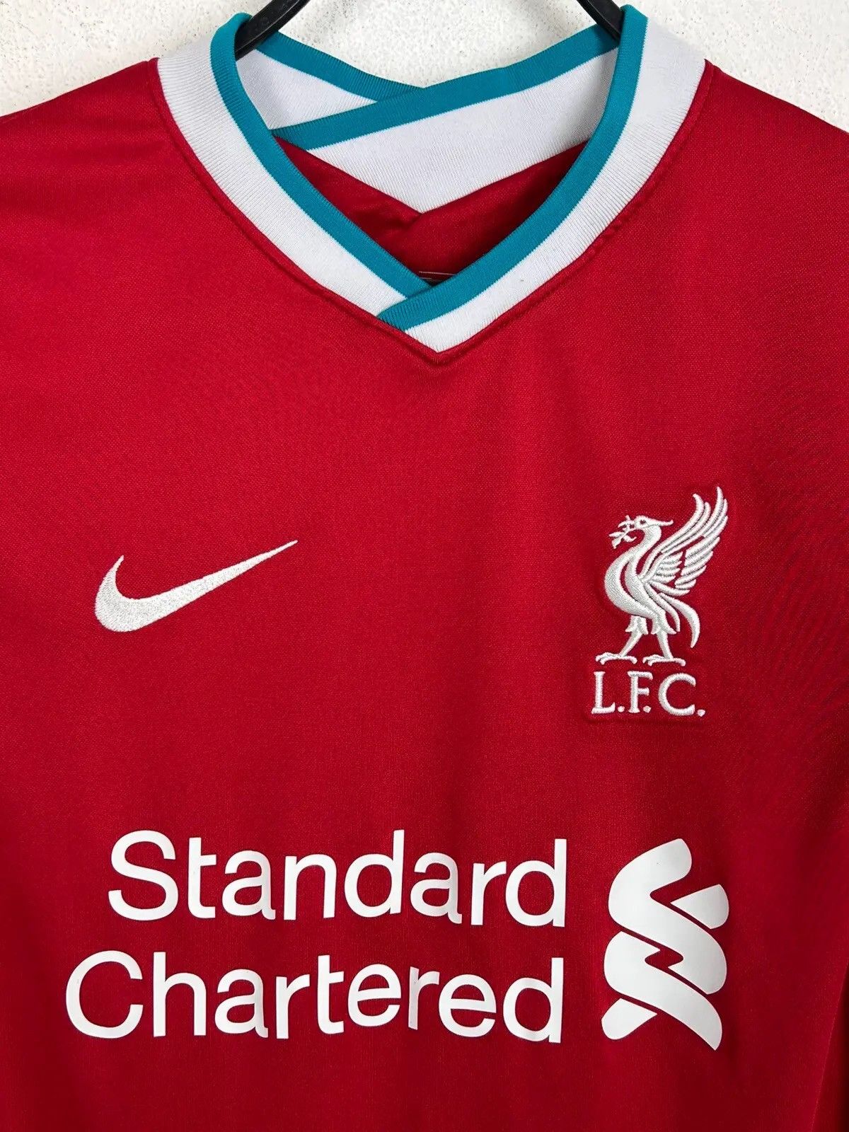 Nike Nike x Liverpool FC 2020/21 Home Kit Soccer Jersey Size US S / EU 44-46 / 1 - 3 Thumbnail