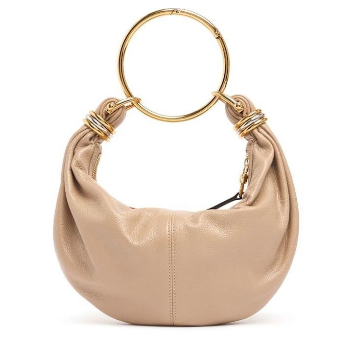 Chloe Chloe Small Bracelet Boyish Brown Grained Leather Shoulder B Size ONE SIZE - 1 Thumbnail
