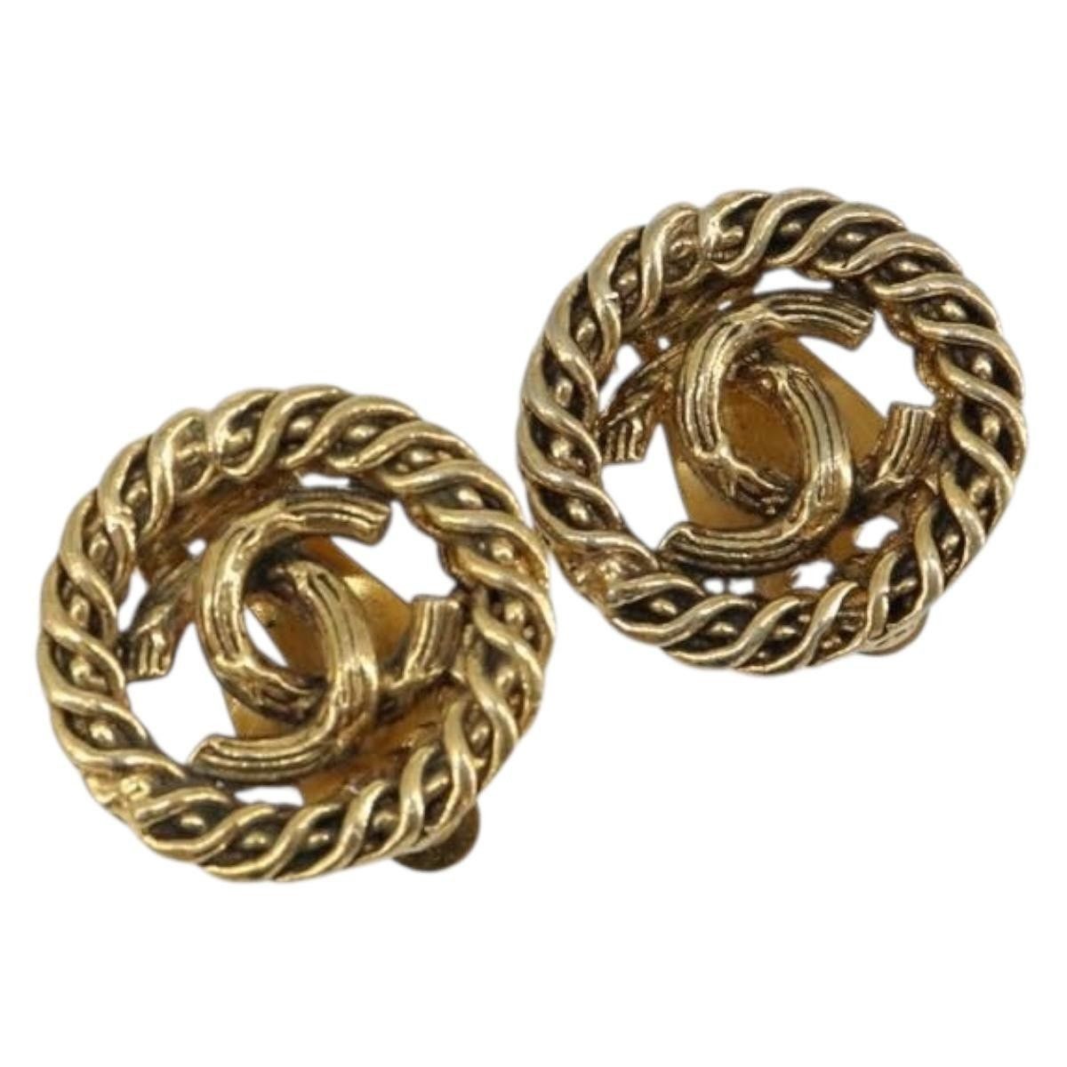 Chanel Chanel Coco Mark Earring Size ONE SIZE - 1 Thumbnail