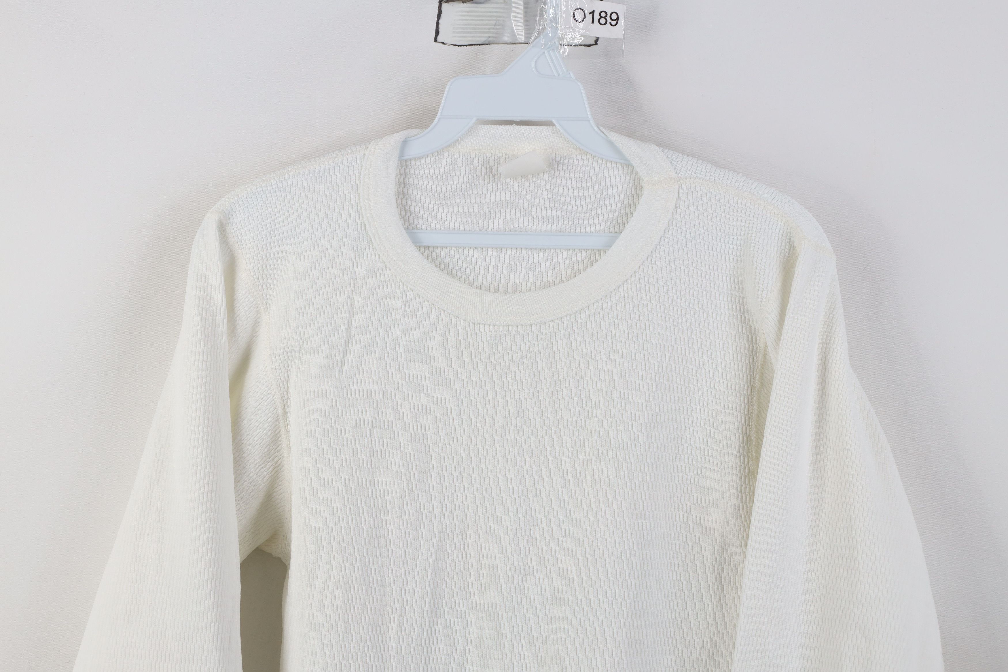 Vintage Vintage 70s Streetwear Waffle Knit Long Sleeve T-Shirt Size US M / EU 48-50 / 2 - 2 Thumbnail