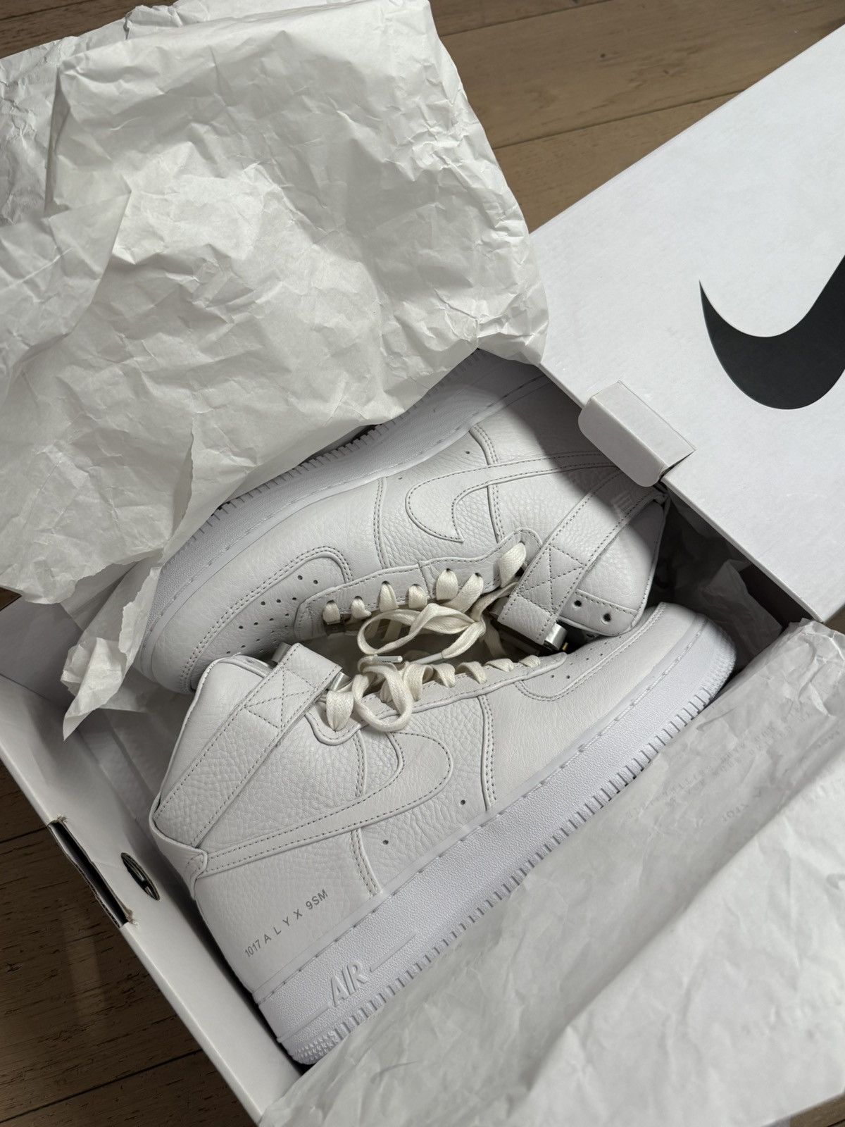 Nike Alyx air force 1 high top white Size US 8.5 / EU 41-42 - 1 Thumbnail