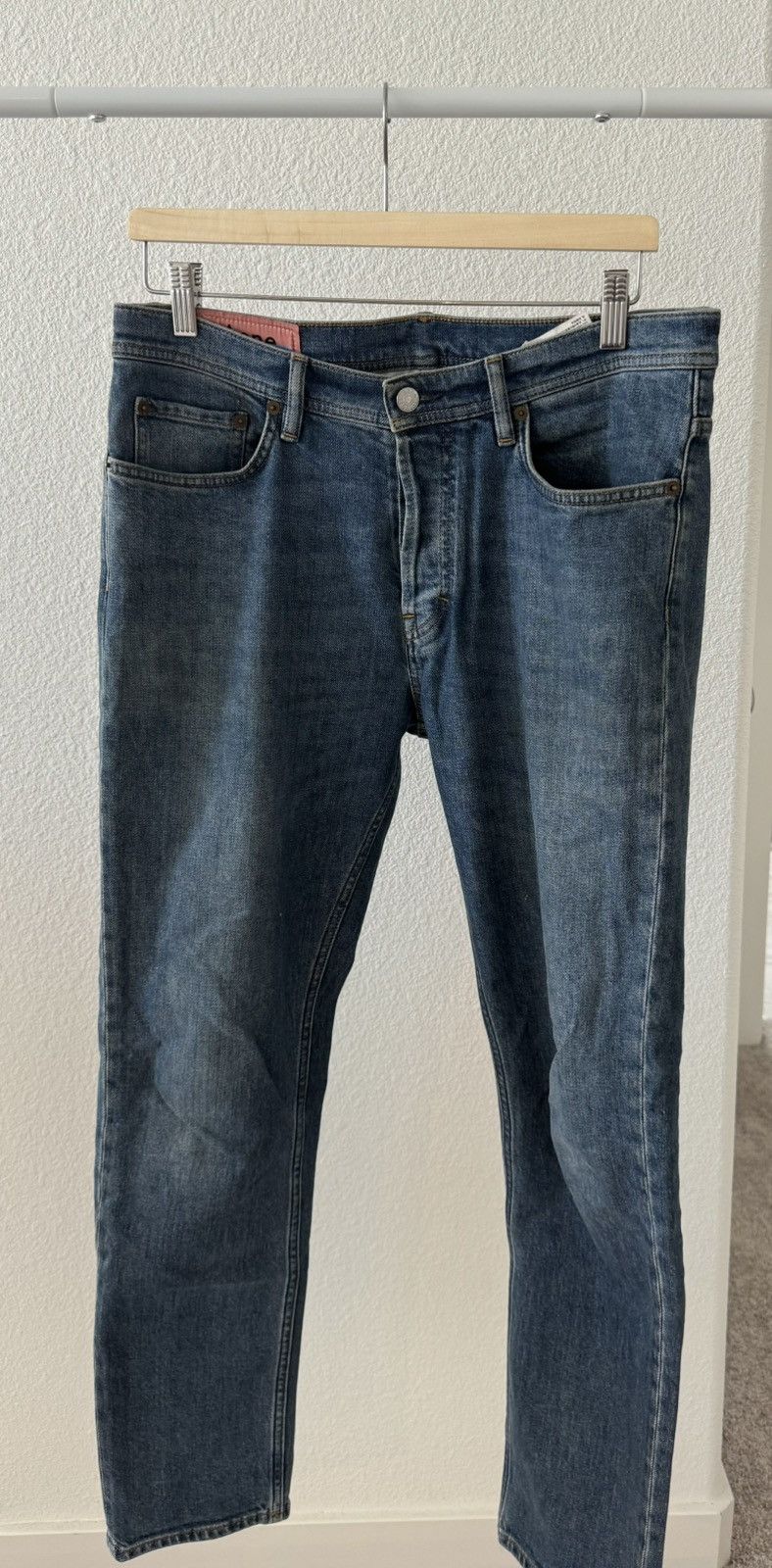 Acne Studios Acne Studios Mid Blue Denim Size US 32 / EU 48 - 1 Thumbnail