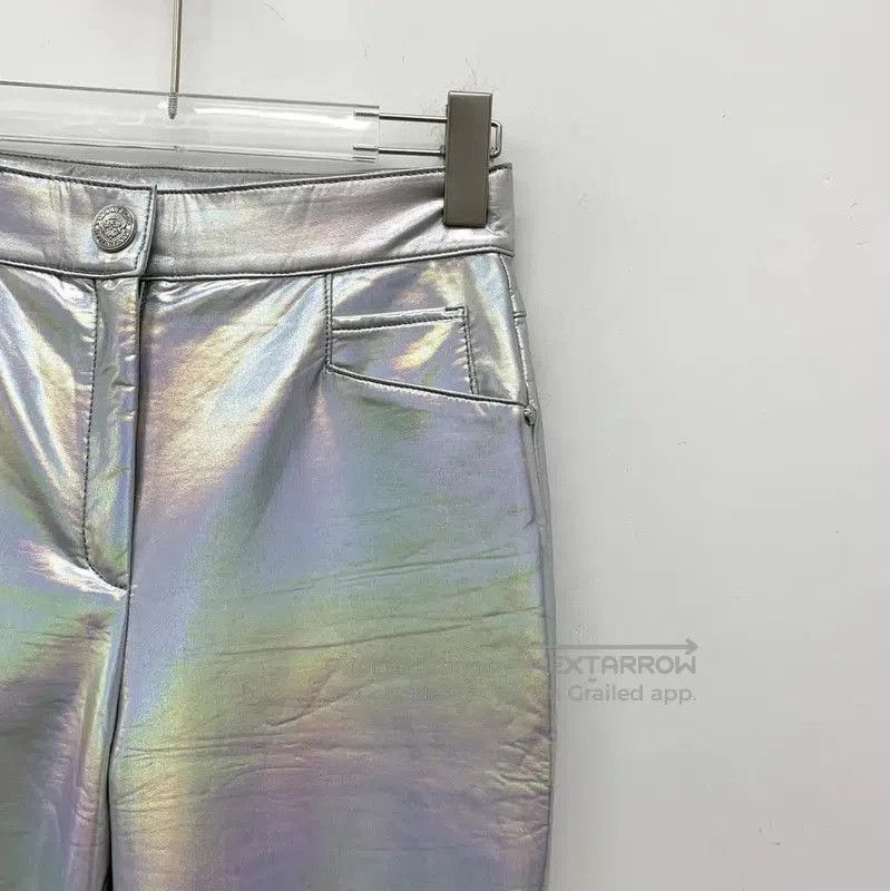 Balmain Balmain Women's Casual Silver Trousers . Size 23" - 2 Thumbnail