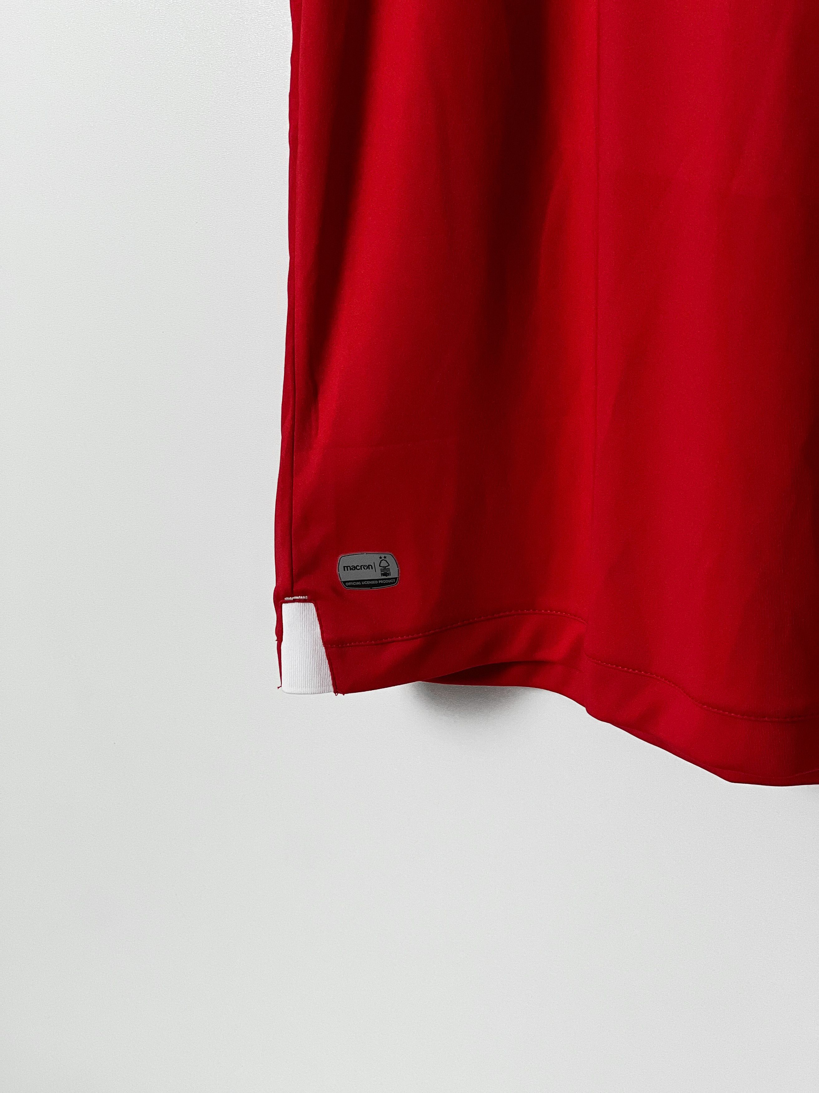 Macron Macron x Nottingham Forest F.C. Custom Name Tee (2020-2021) Size US XXL / EU 58 / 5 - 9 Thumbnail