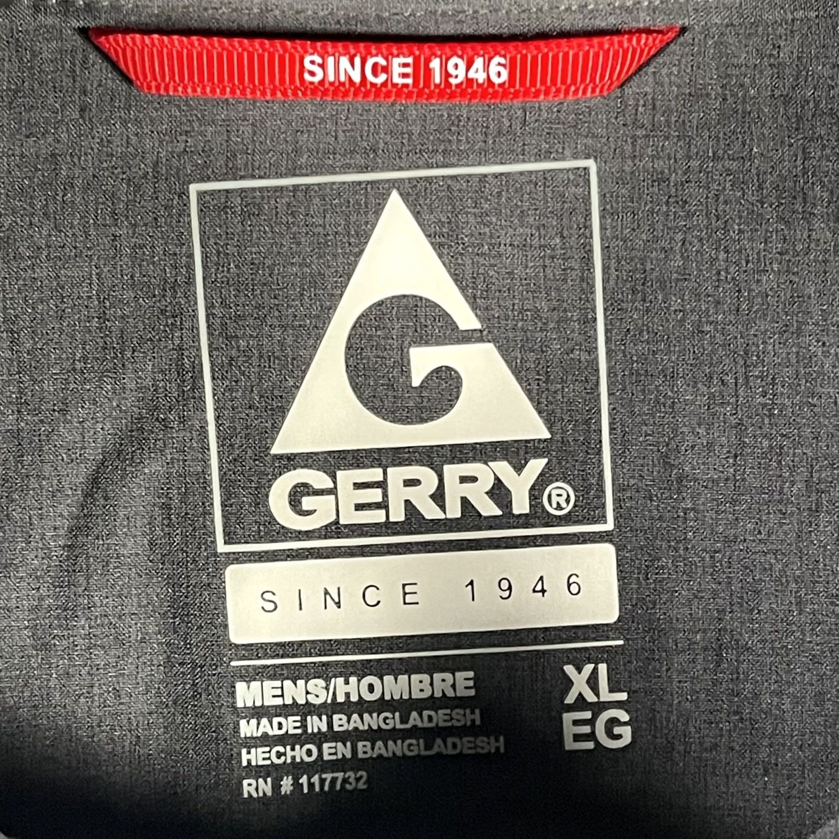 Vintage Gerry Shirt Mens XL Short Sleeve Button Up Performance Pocket Outdoor Hiking Gray Solid with Pockets Size US XL / EU 56 / 4 - 4 Thumbnail
