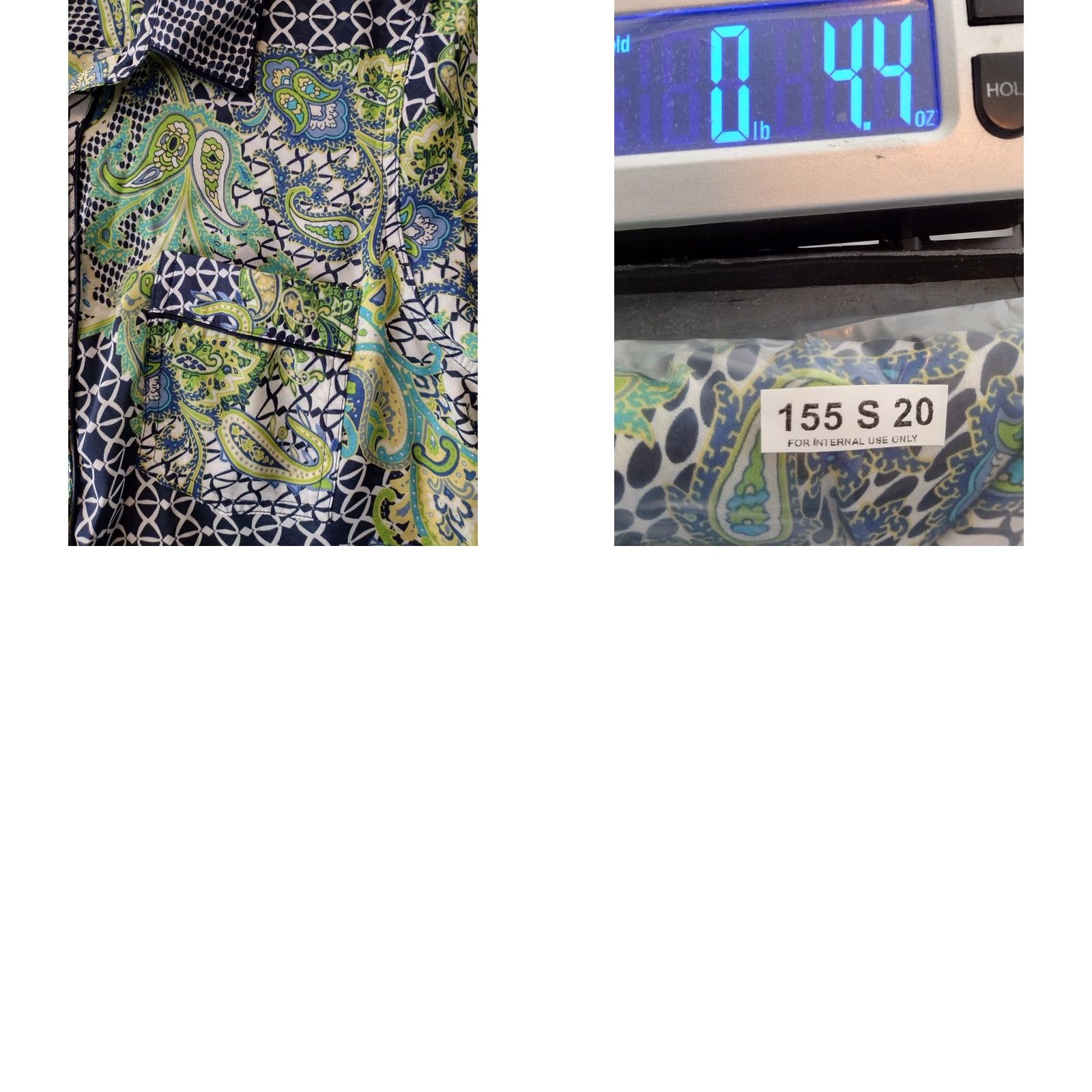 Liz Claiborne Liz Claiborne Shirt Blouse Women's PL Green/Blue Paisley Button Up Shirt Women Long Sleeve Casual Business Purple? Size L / US 10 / IT 46 - 9 Thumbnail