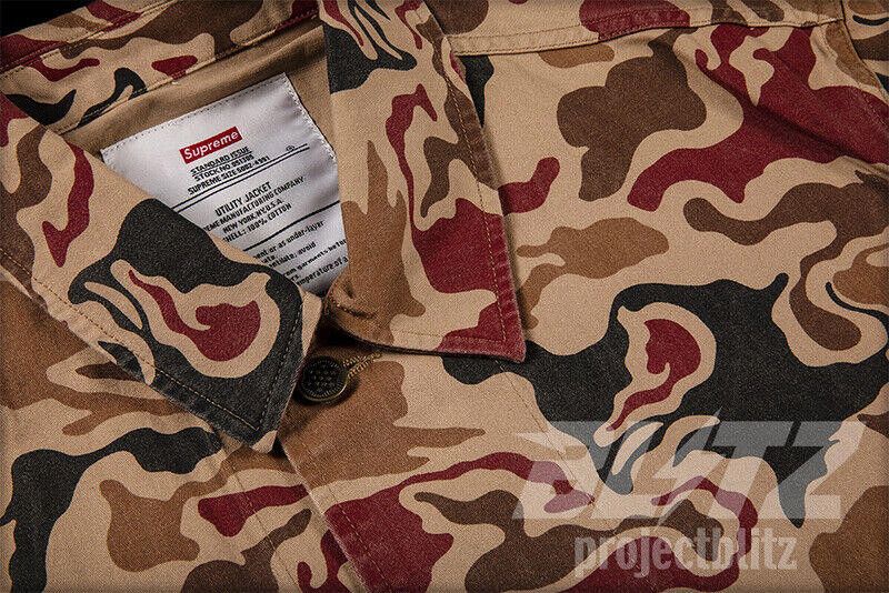 Supreme SS13 SUPREME UTILITY JACKET RED CAMO L Size US L / EU 52-54 / 3 - 2 Thumbnail