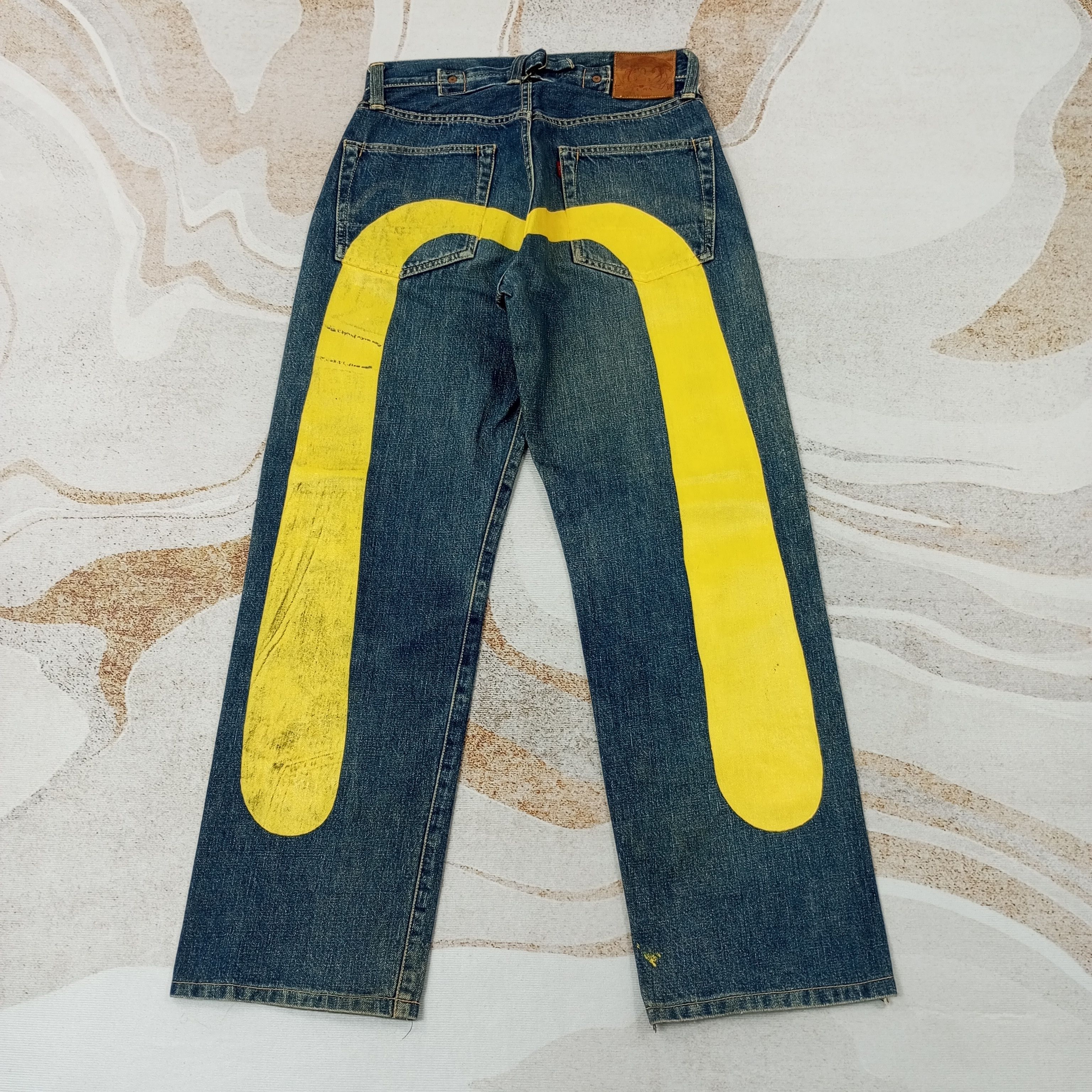 Evisu Vintage Evis Streetwear Custom Daicock Jeans c235n25 Size US 28 / EU 44 - 1 Thumbnail