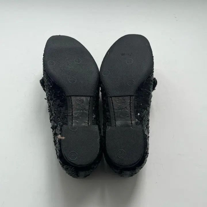 Louis Vuitton Louis Vuitton Black Sequin Flats -2508 Size US 4 / IT 34 - 4 Thumbnail