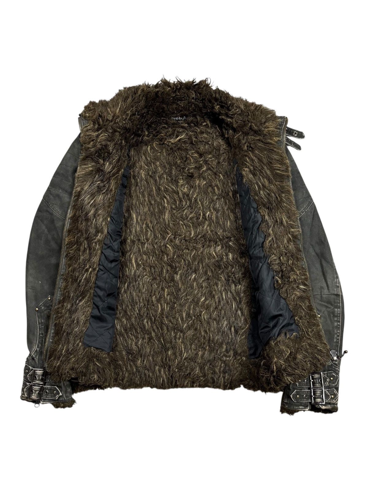 In The Attic 2000s In The Attic - Fur Interior Western Rider Jacket Size US M / EU 48-50 / 2 - 3 Thumbnail