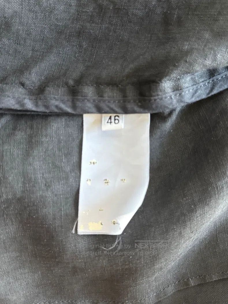 Helmut Lang HELMUT LANG 1998 Spring/Summer Linen Shirt Jacket Size US S / EU 44-46 / 1 - 4 Thumbnail