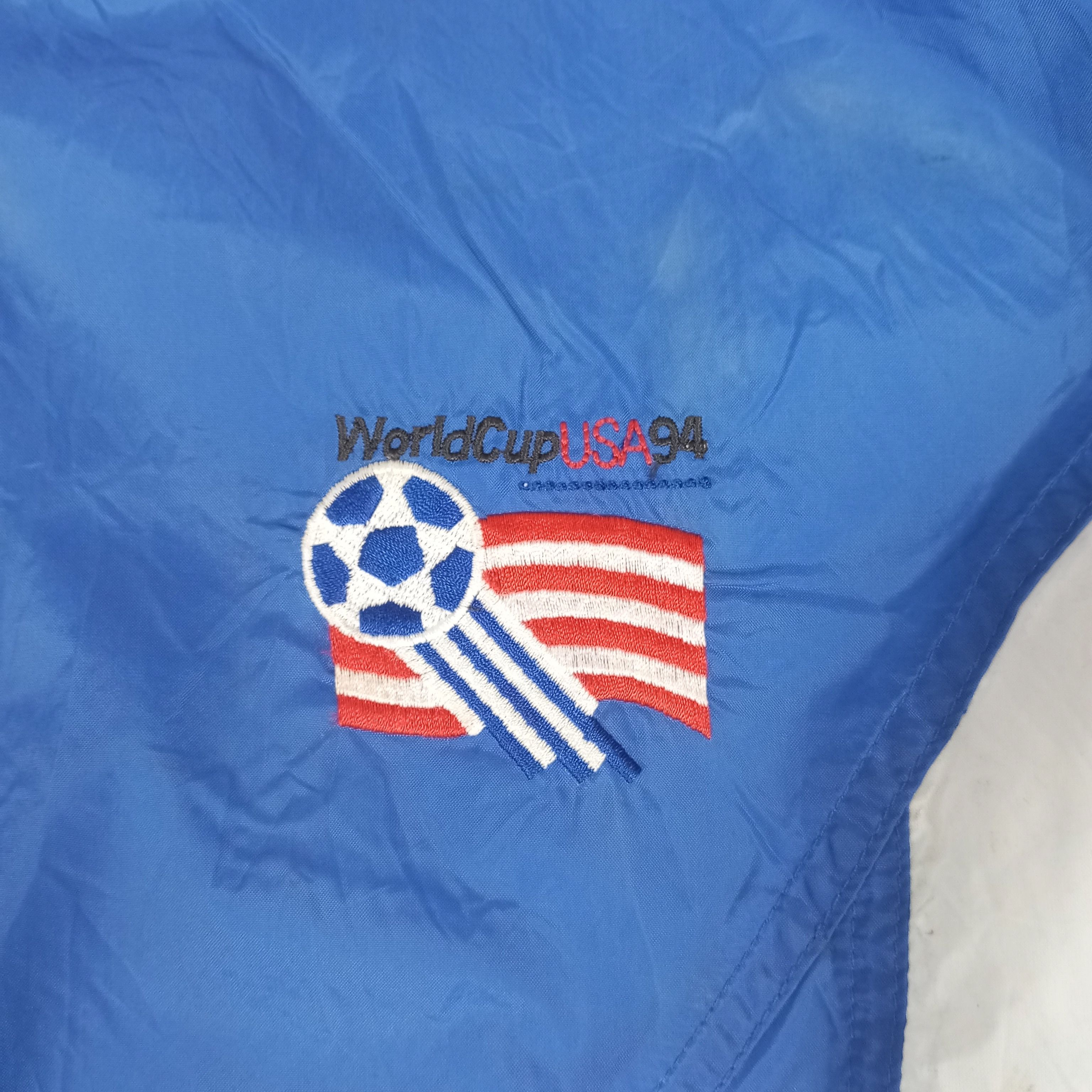 Nutmeg × Vintage World Cups USA 1994 Vintage Nutmeg Windbreaker Jacket Size US XXL / EU 58 / 5 - 8 Thumbnail