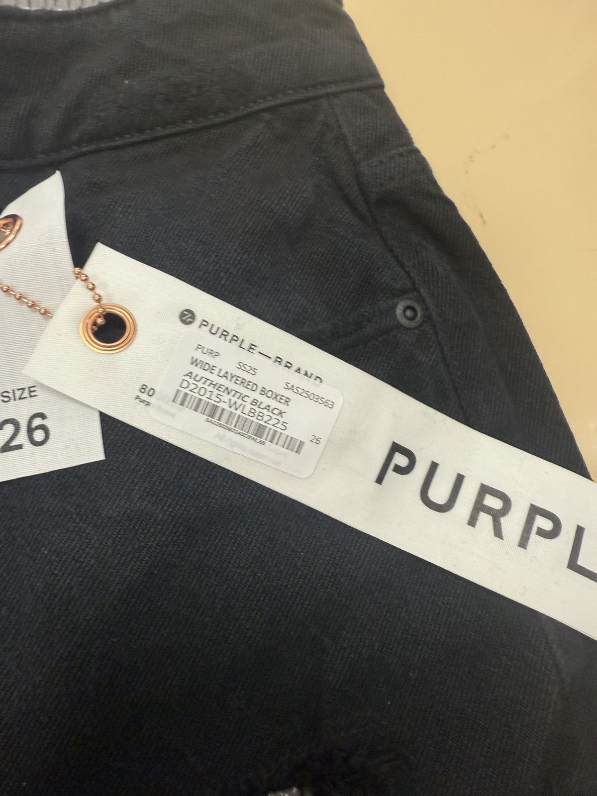 Other Purple Brand Wide Layered Boxer Jeans Size 26" / US 2 / IT 38 - 3 Thumbnail