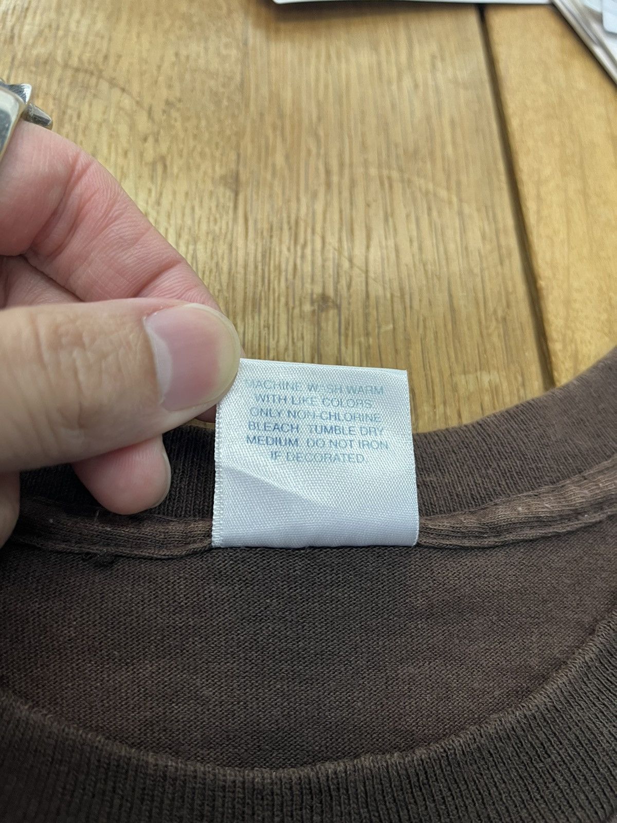 Supreme 2003 Vintage supreme box logo tee shirt brown tonal stussy Size US L / EU 52-54 / 3 - 6 Thumbnail