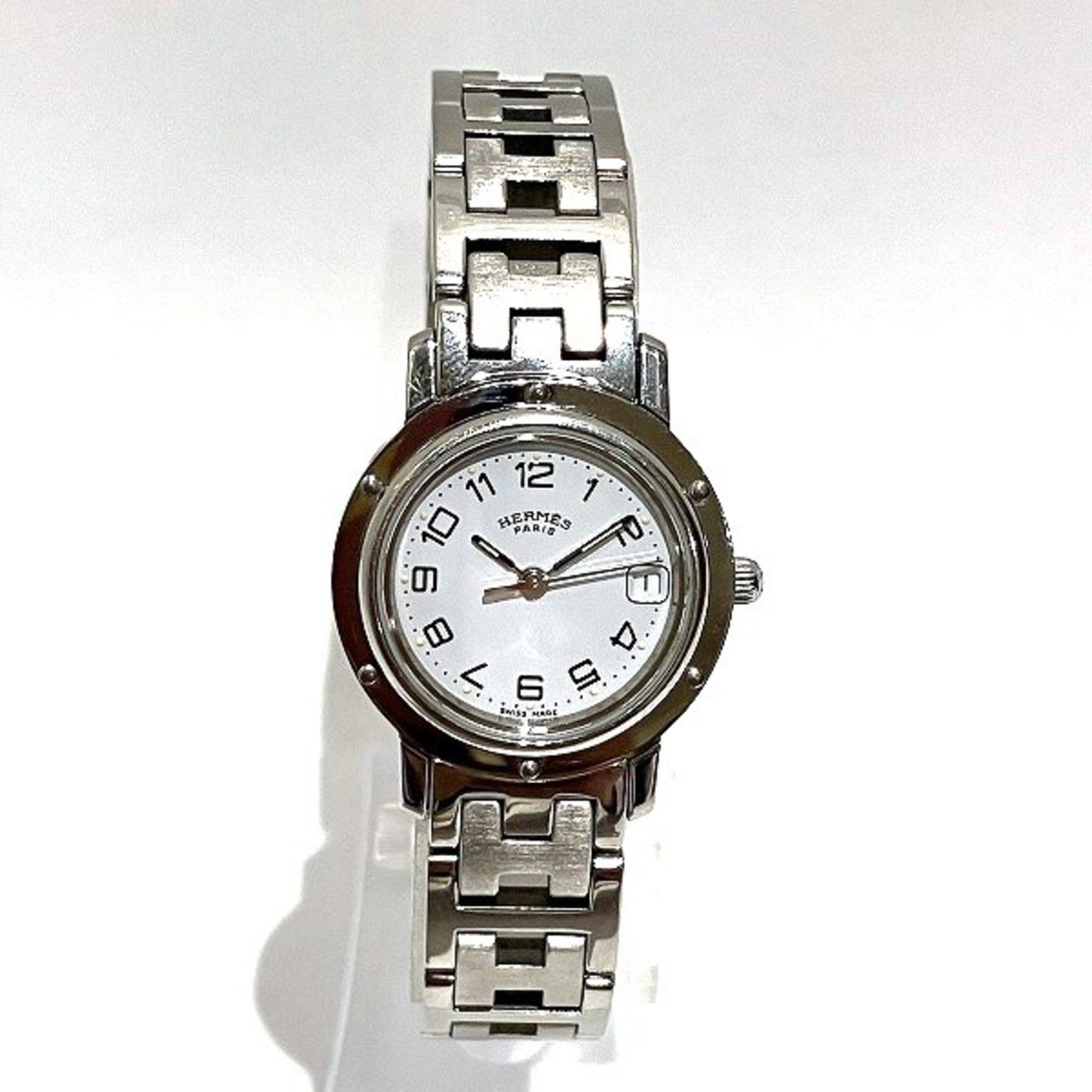 Image of Hermes Clipper Cl4.210 Quartz Watch Women's in White