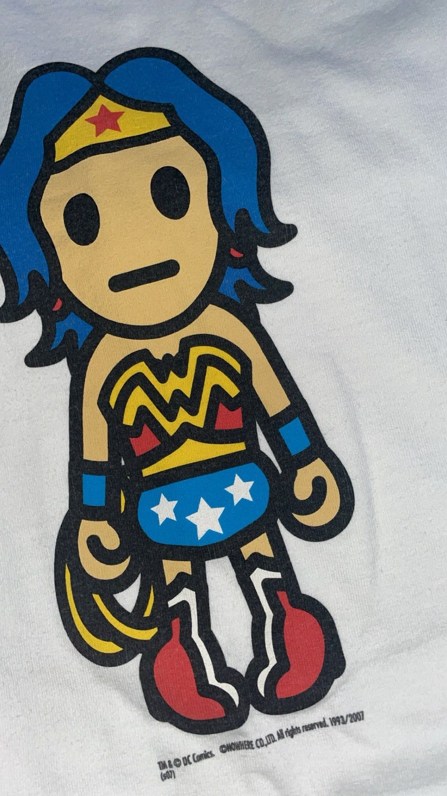 Bape × DC Comics Bape Wonder Woman T Shirt Size US XL / EU 56 / 4 - 3 Thumbnail