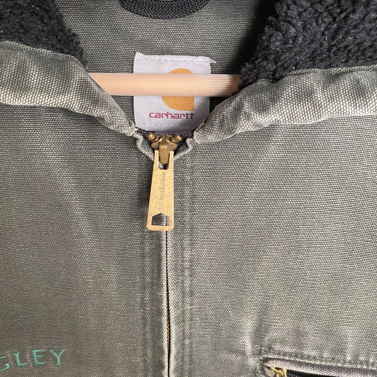 Carhartt Vintage Carhartt Faded Green Active Hooded Jacket Size US XL / EU 56 / 4 - 5 Thumbnail