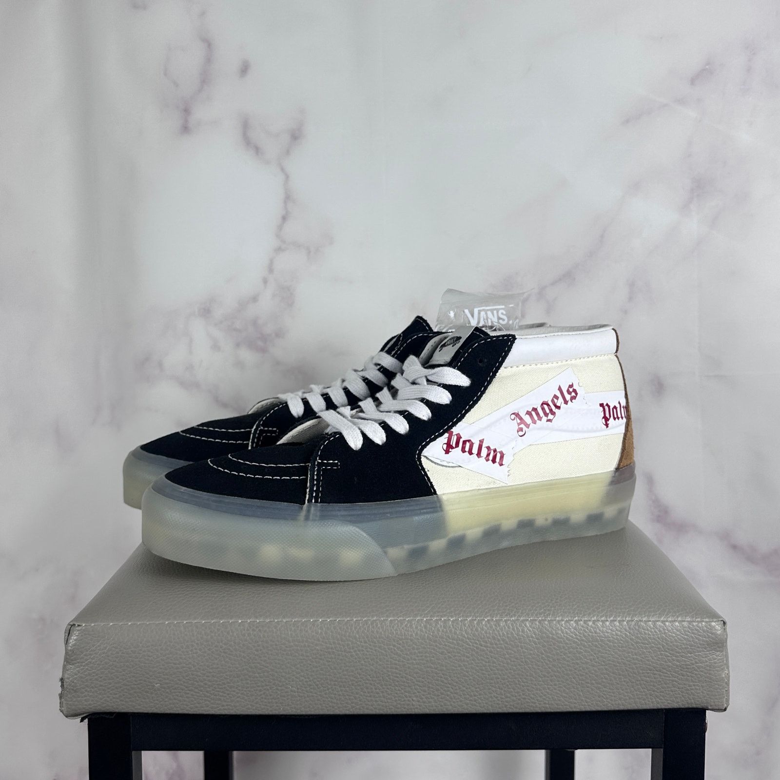 Vans × Vintage Rare Vintage 80s 90s made in USA vans sk8 hi shoes 