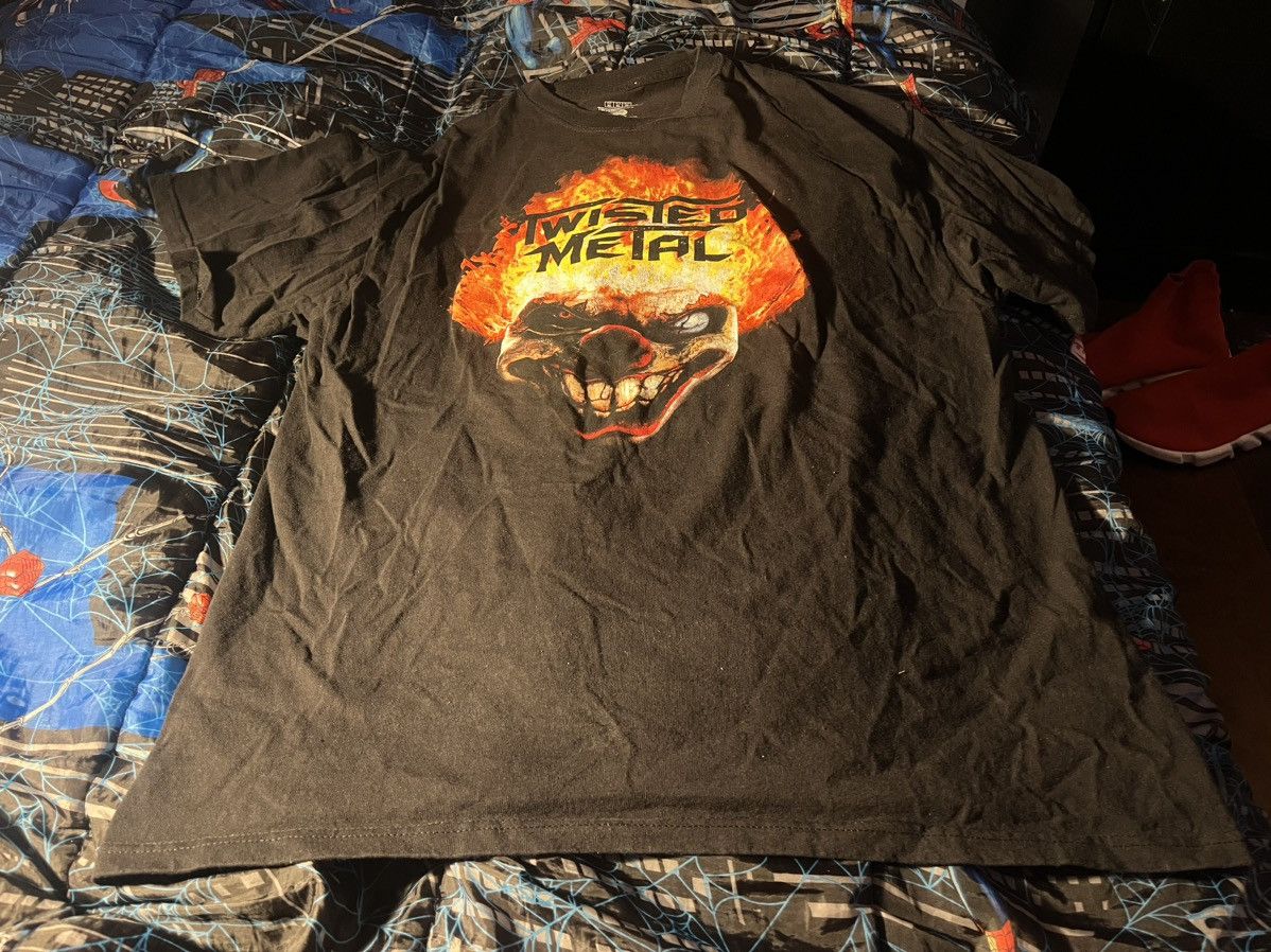 image of Vintage Twisted Metal (2011 Reboot) Shirt in Black, Men's (Size XL)