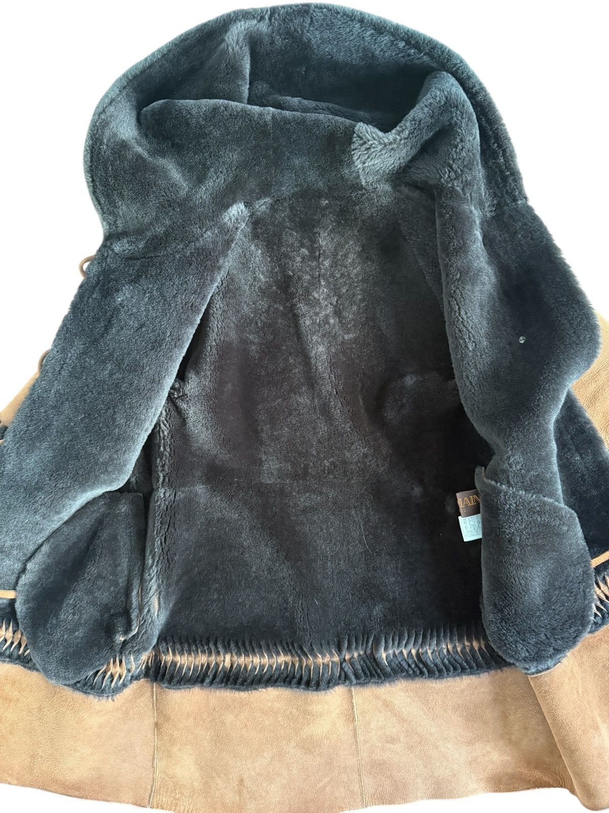Balmain RARE Balmain suede & shearling coat Size S / US 4 / IT 40 - 7 Thumbnail