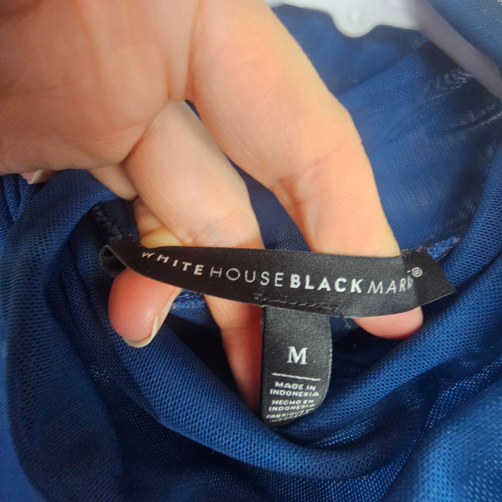 White House Black Market White House Black Market Womens Sheer Turtleneck Top Sz M Size M / US 6-8 / IT 42-44 - 6 Thumbnail