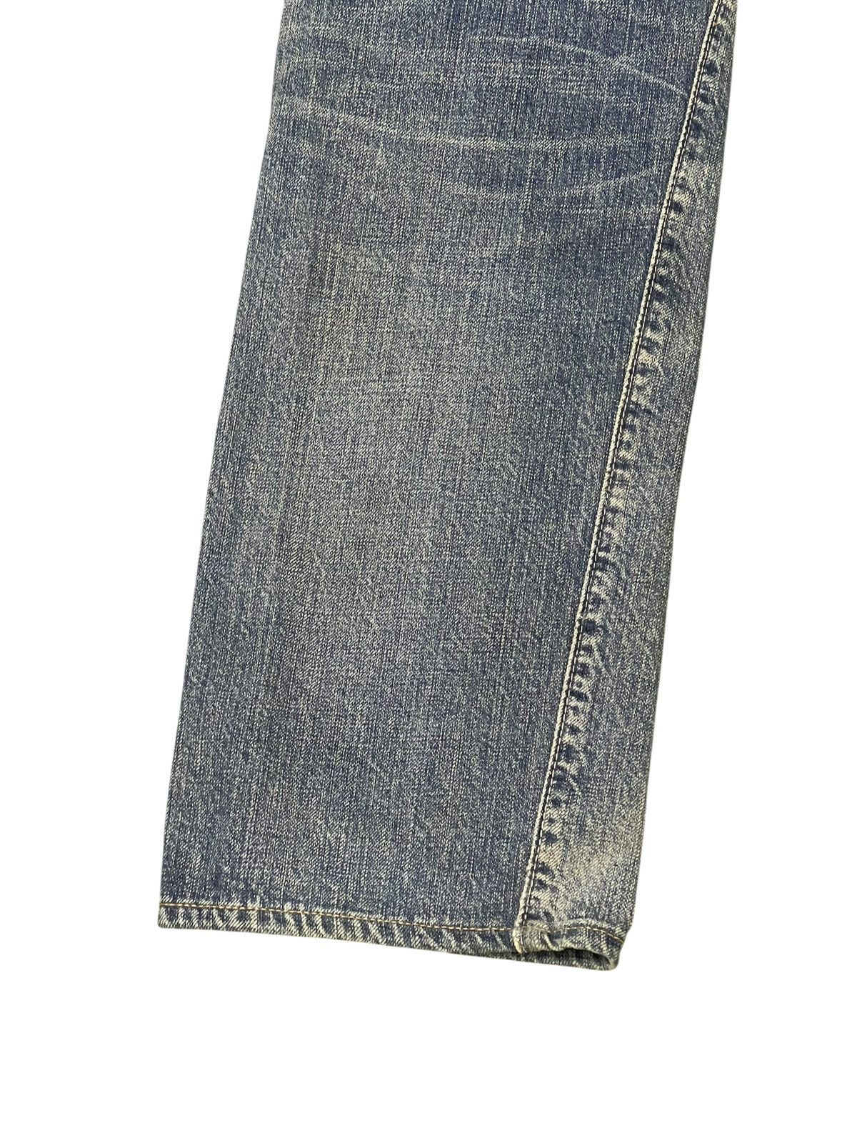 Hysteric Glamour Distress Jeans Johnbull Beauty Faded Regular Straight 2🟦6 Size US 32 / EU 48 - 11 Thumbnail