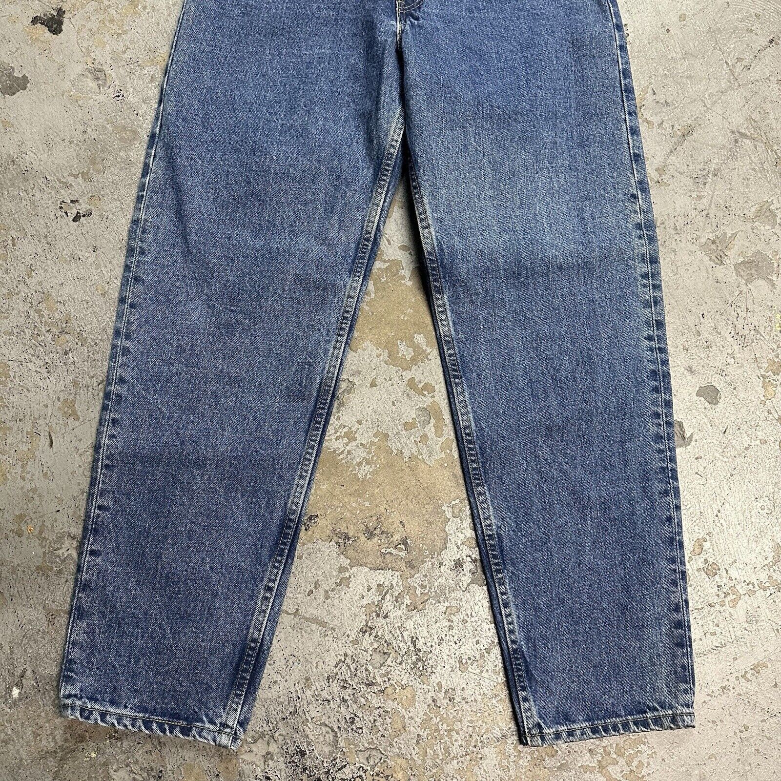 Levi's × Vintage NWT Vintage 90s Levi’s 550 Blue Loose Denim Jeans 34x30 NEW Size US 34 / EU 50 - 4 Thumbnail