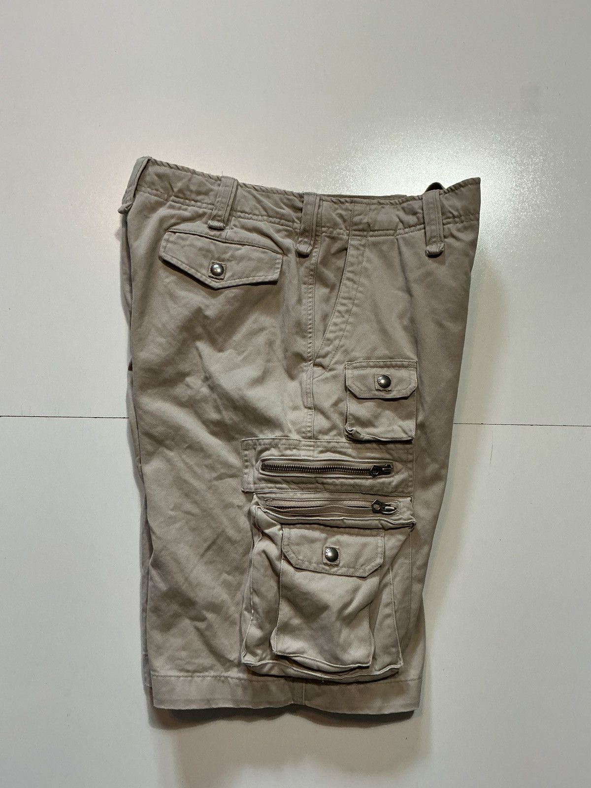 Polo Ralph Lauren Vintage Polo Ralph Lauren Paratrooper Fatigue Cargo Shorts Size US 33 - 3 Thumbnail