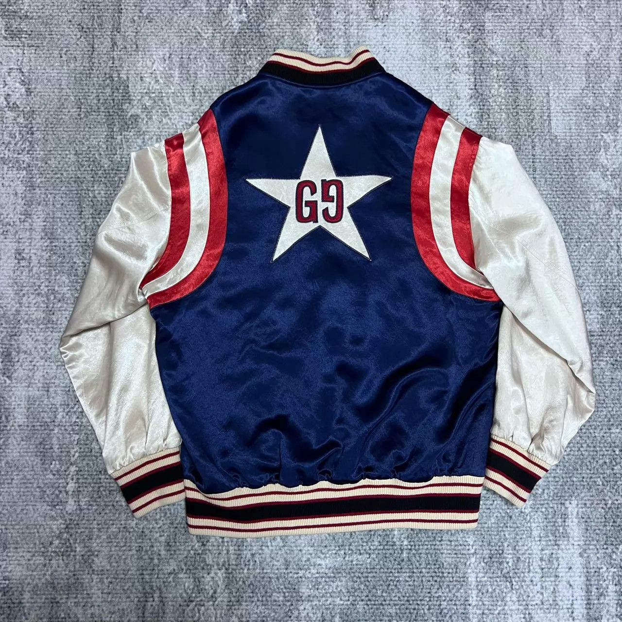 Gucci Gucci Lightning Blade GG Baseball Jkt 44 Like New Size US S / EU 44-46 / 1 - 2 Thumbnail