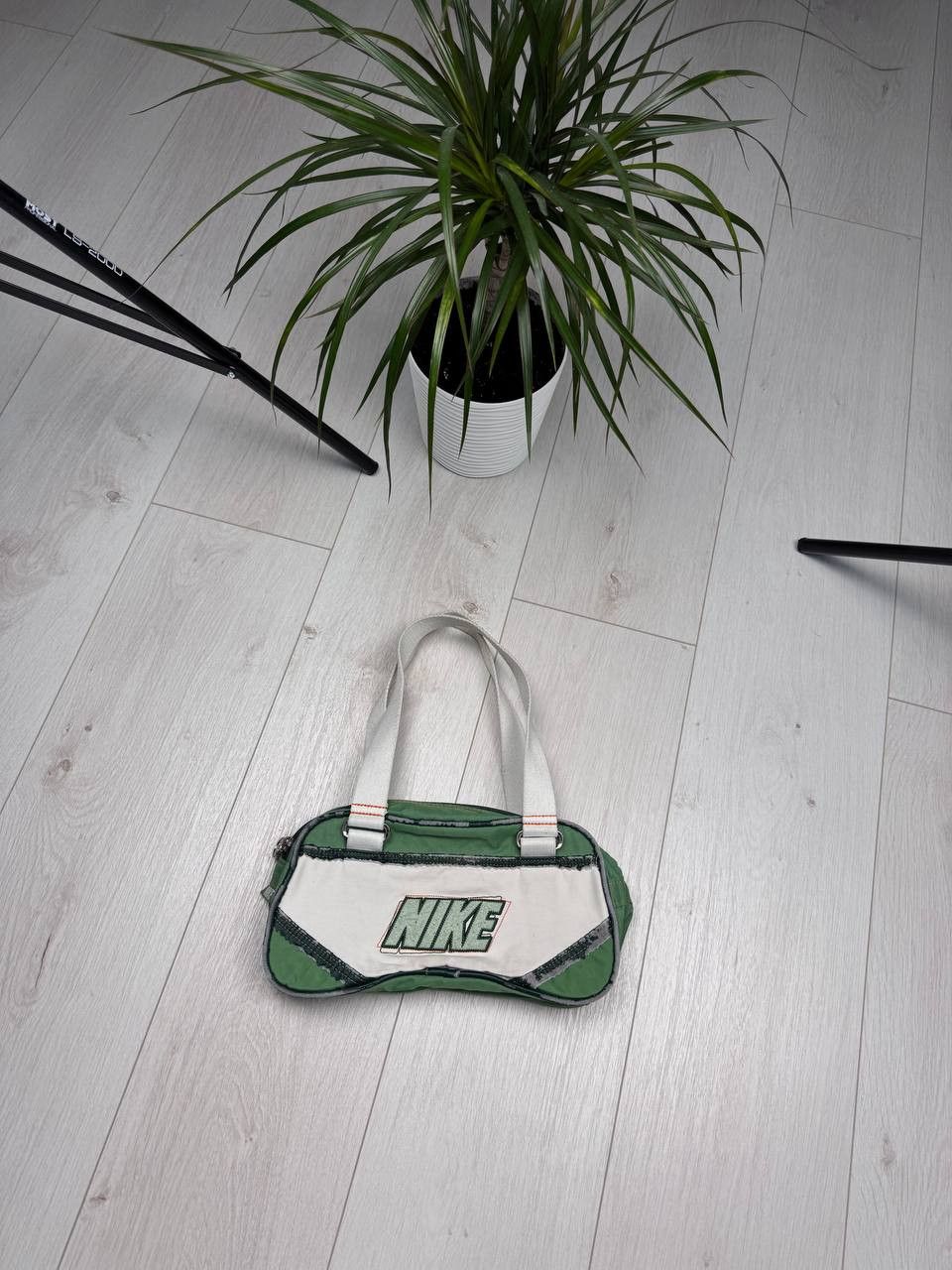 Nike Nike retro vintage mini bag big logo green Size ONE SIZE - 1 Thumbnail